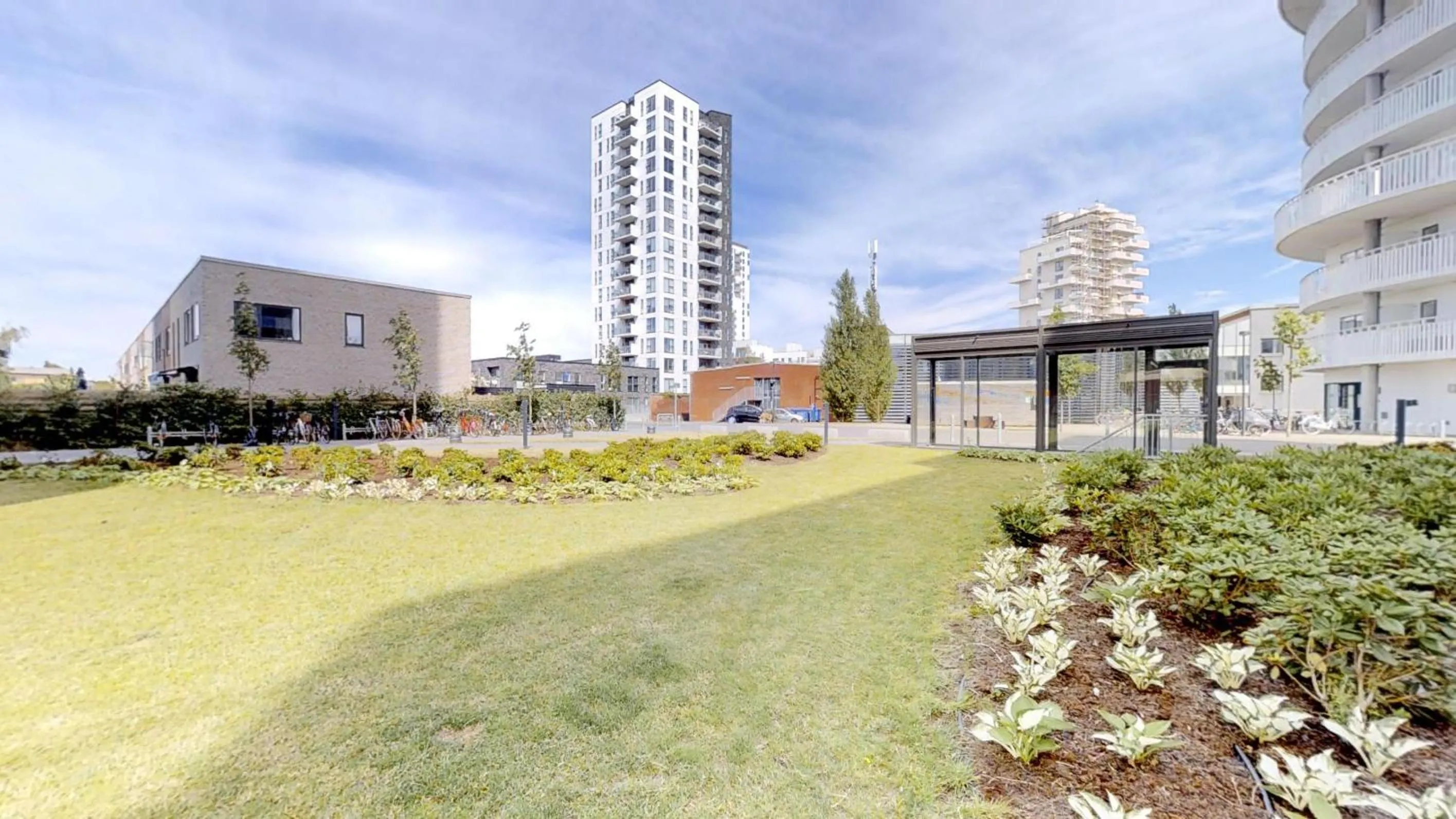 Garden in The Beach apartments by Daniel&Jacob's