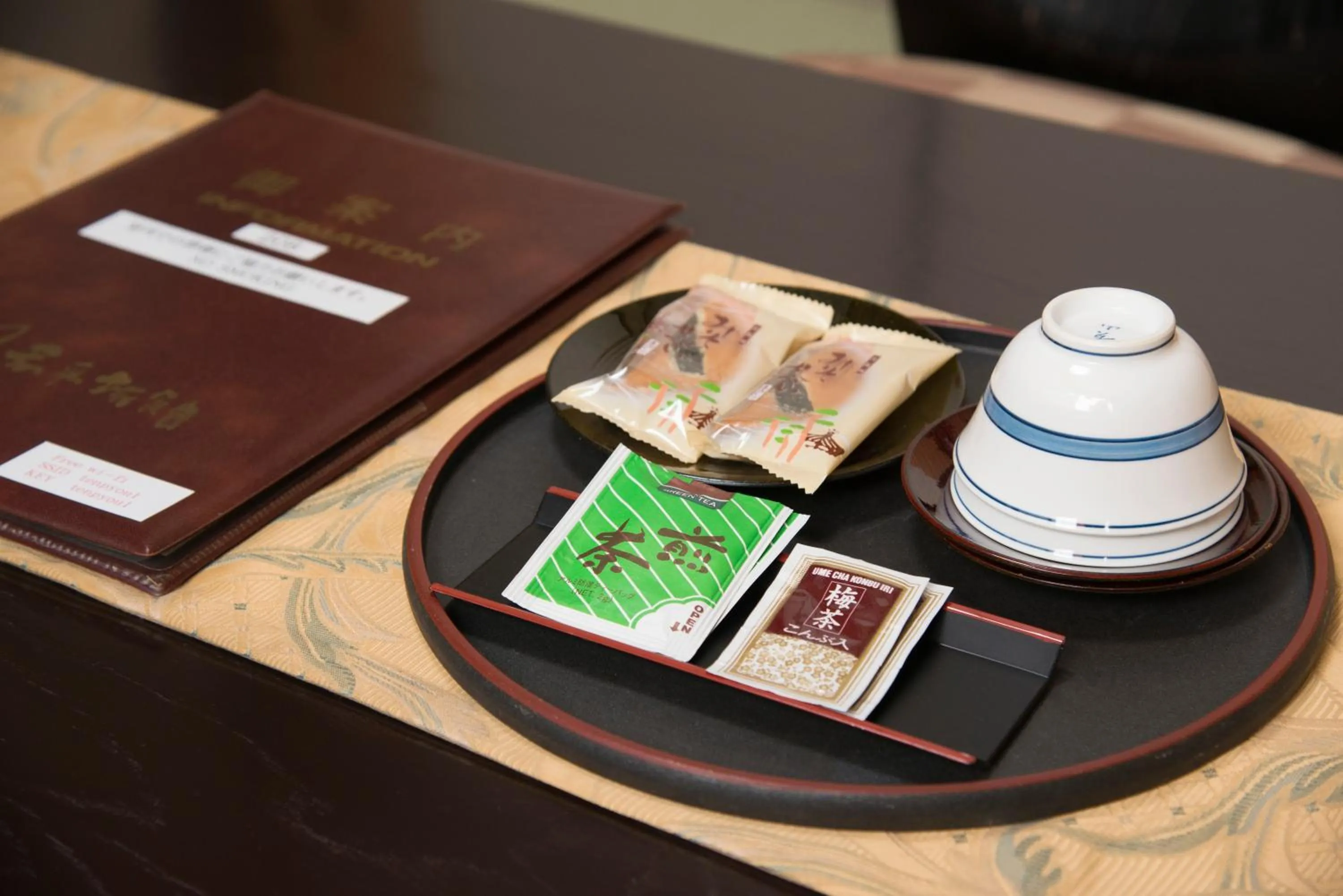 Drinks in Tenpyo Ryokan