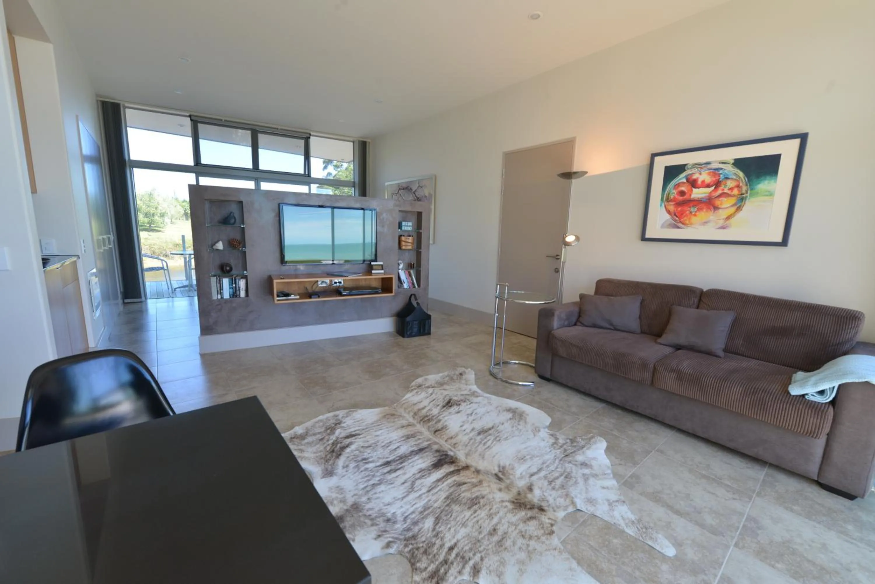 Seating area in The Waters