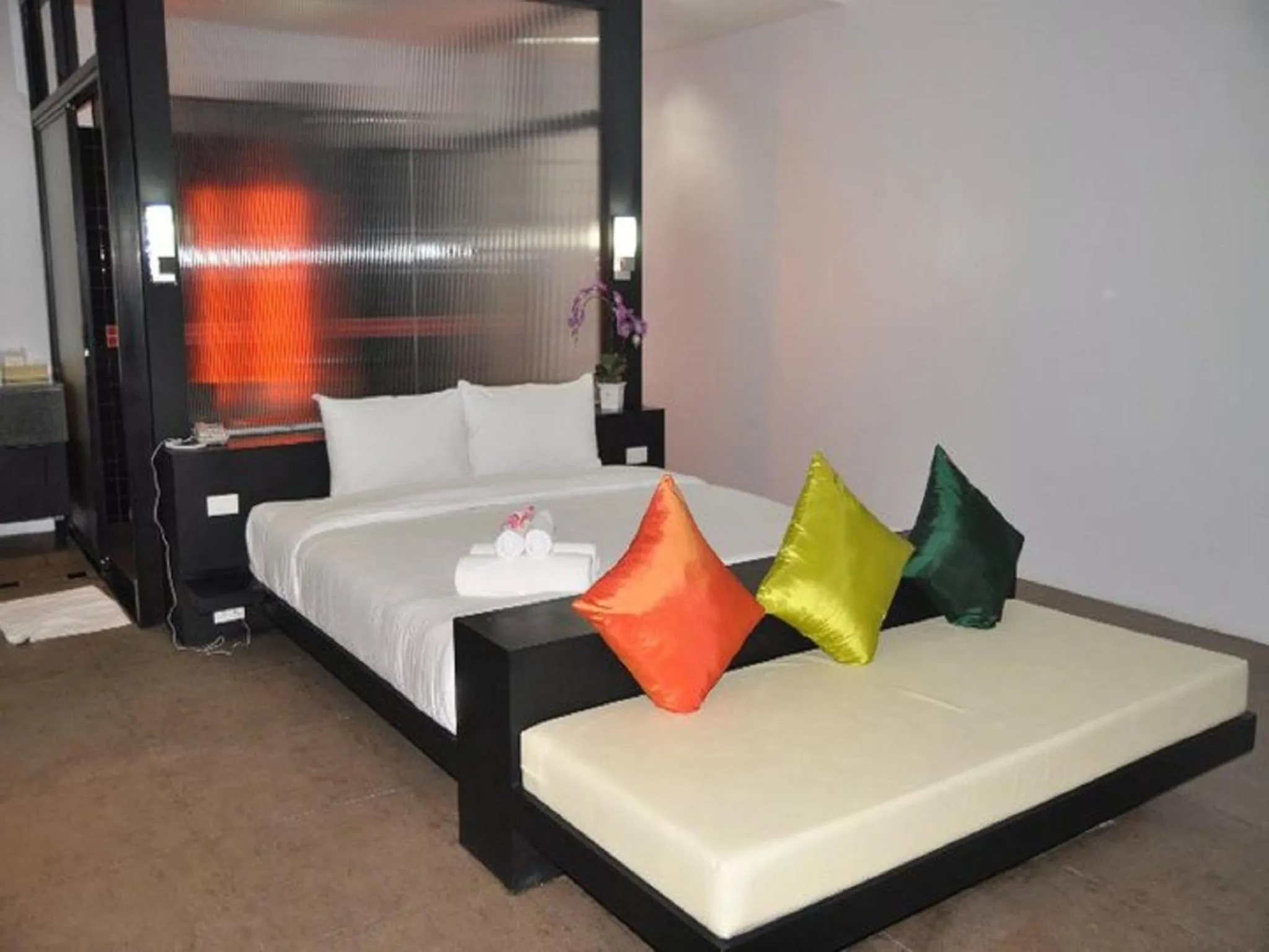 Bed in Khun Chaweng Resort