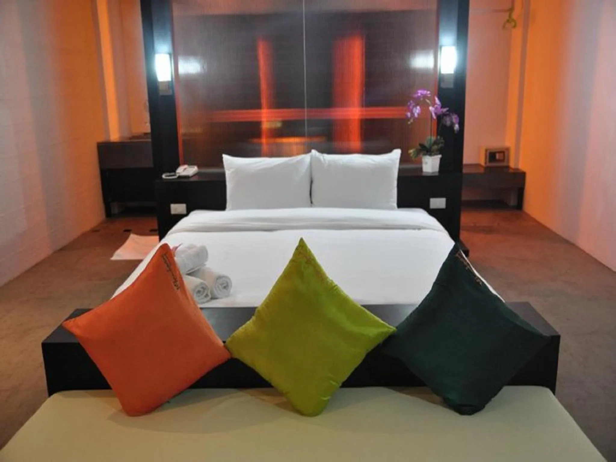Bed in Khun Chaweng Resort