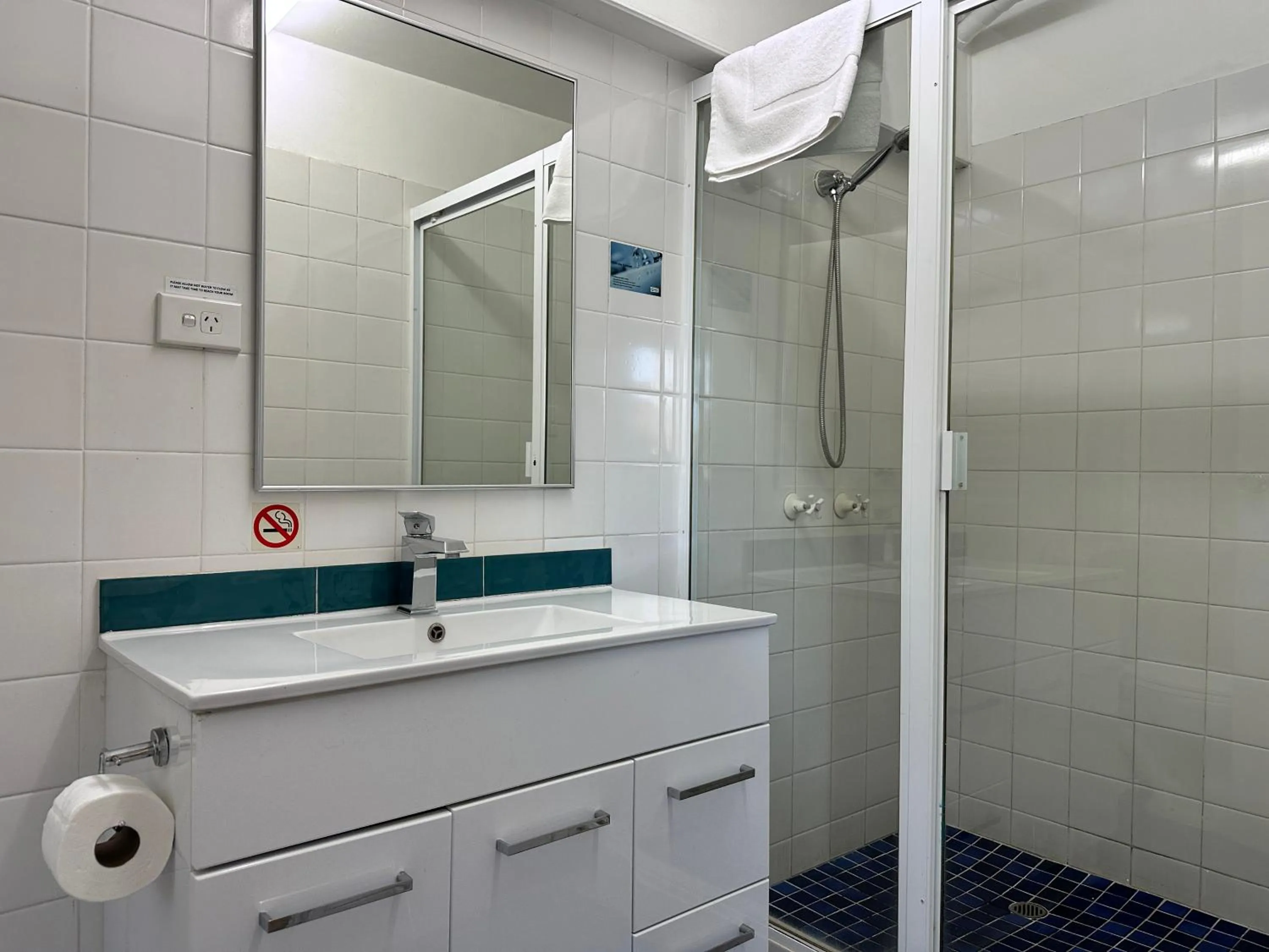 Shower in Airway Motel