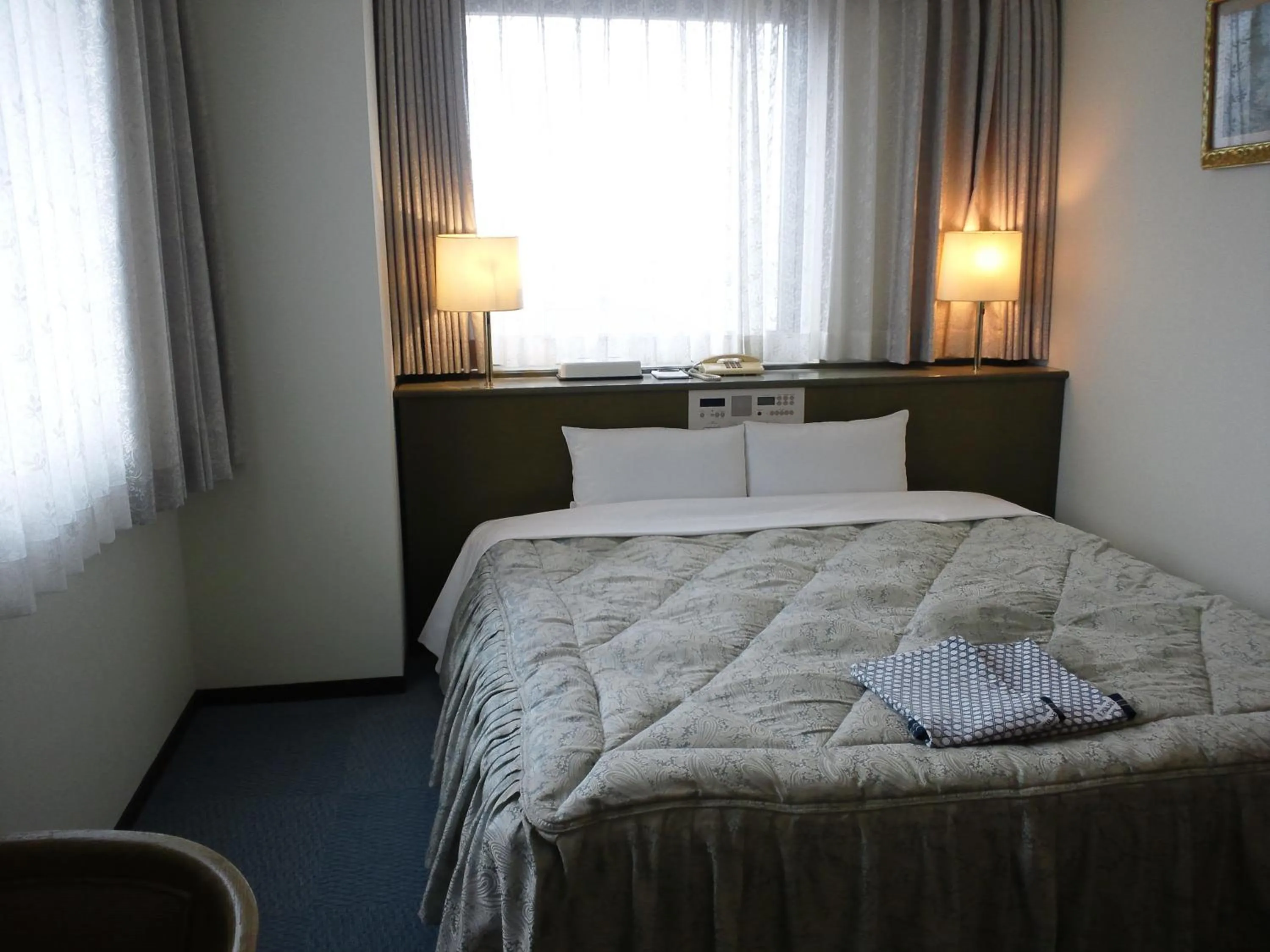 Bed in Pulses Inn Kyoto