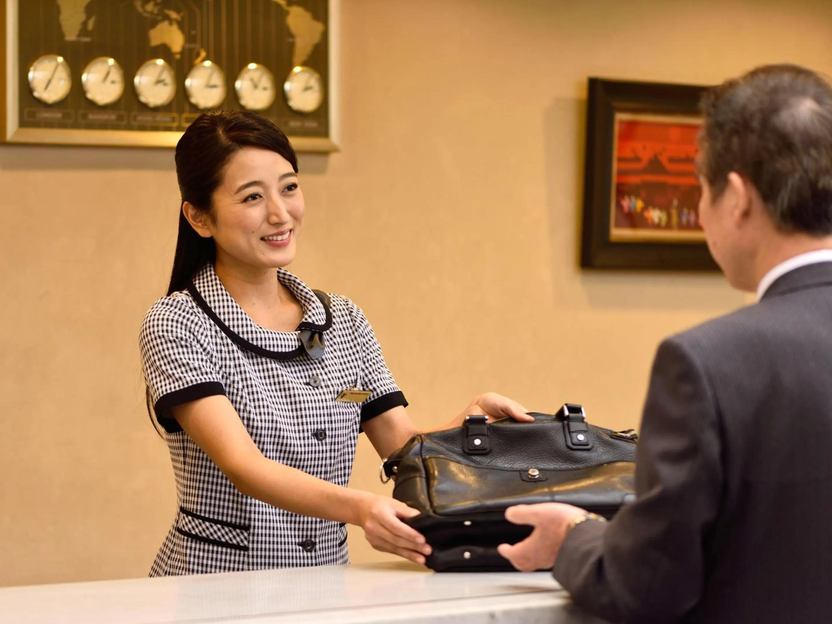 Staff in Pulses Inn Kyoto