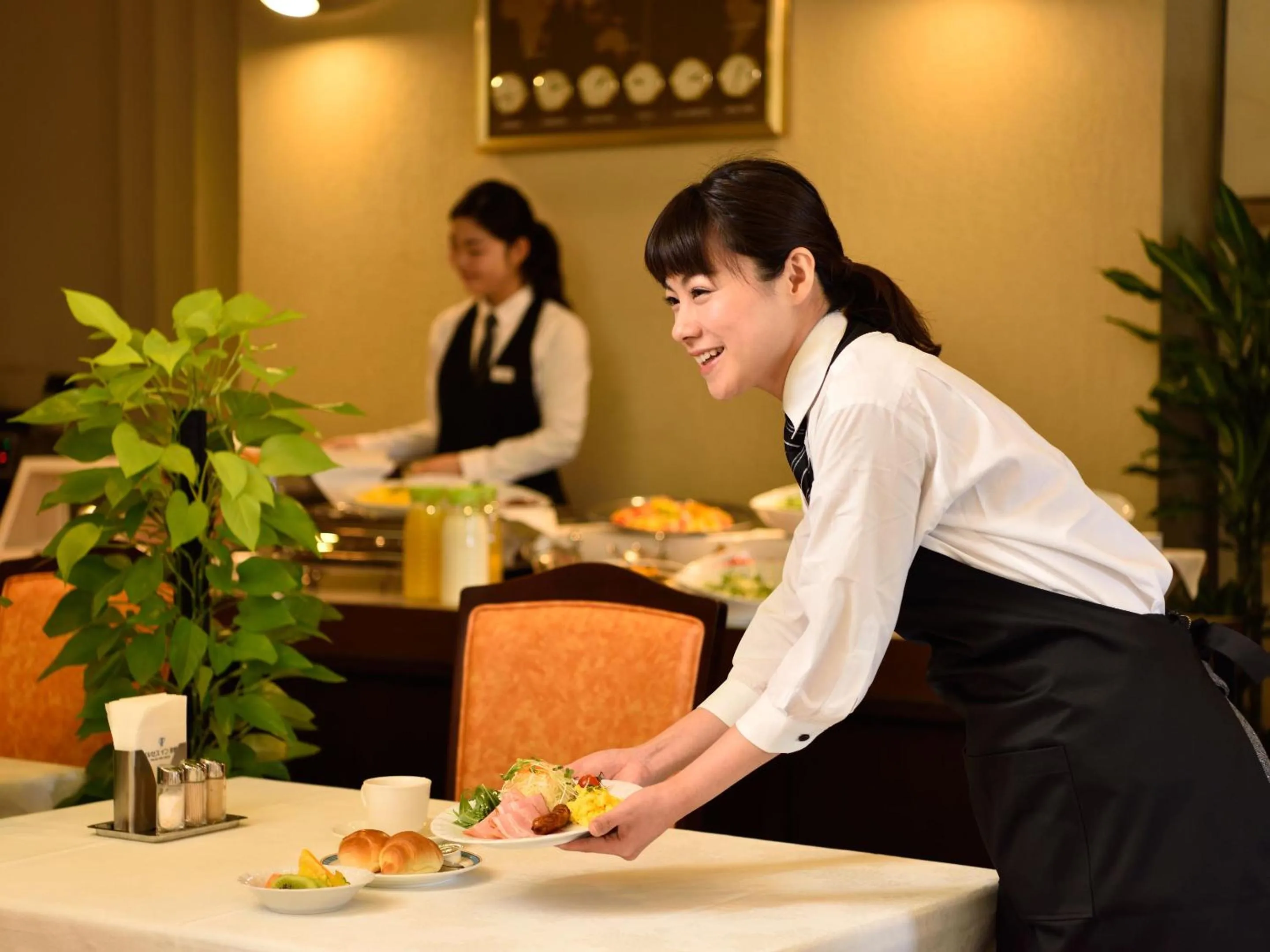 Staff in Pulses Inn Kyoto