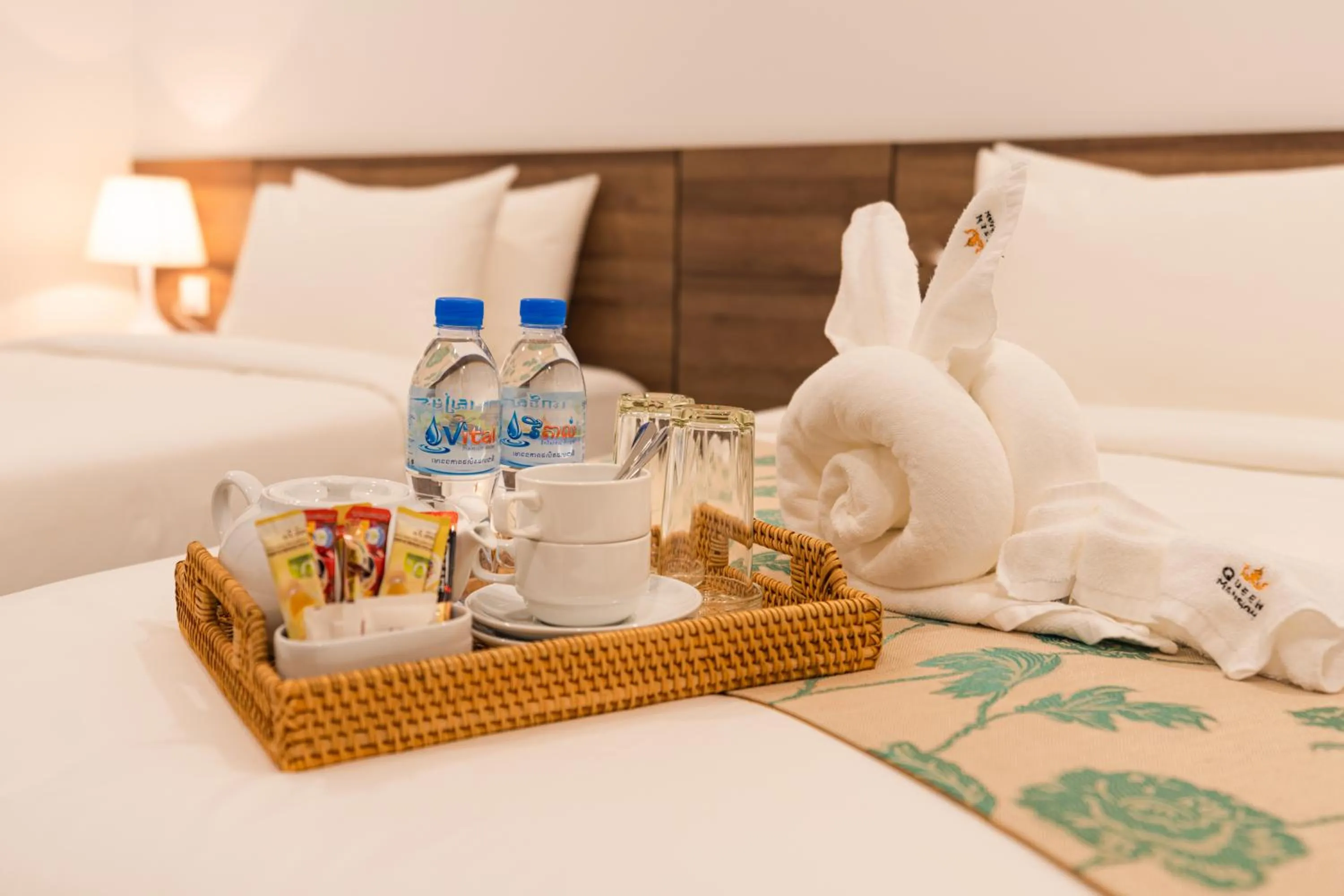 Bed in Queen Mansion