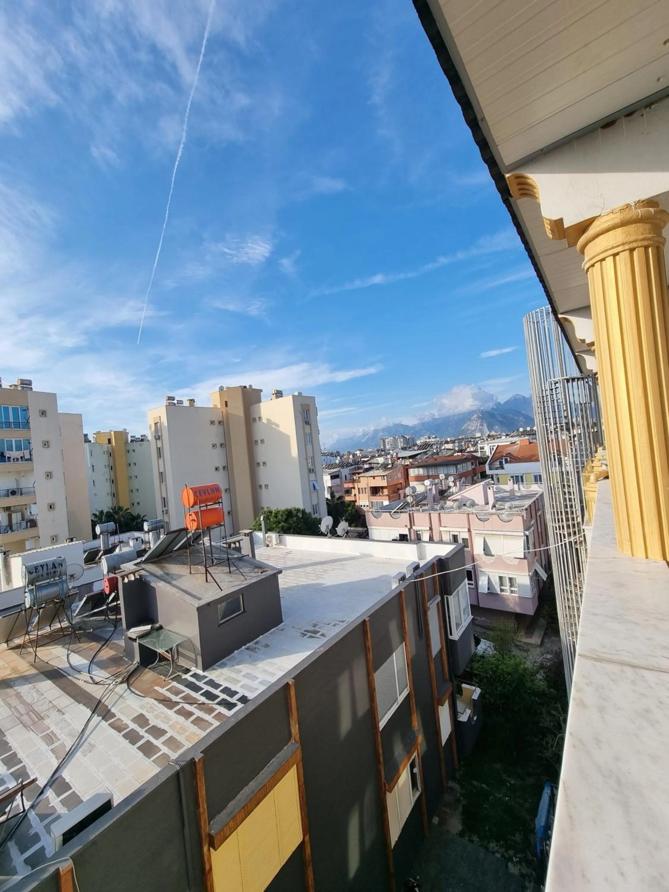 Balcony/Terrace in Perlo Hotel City