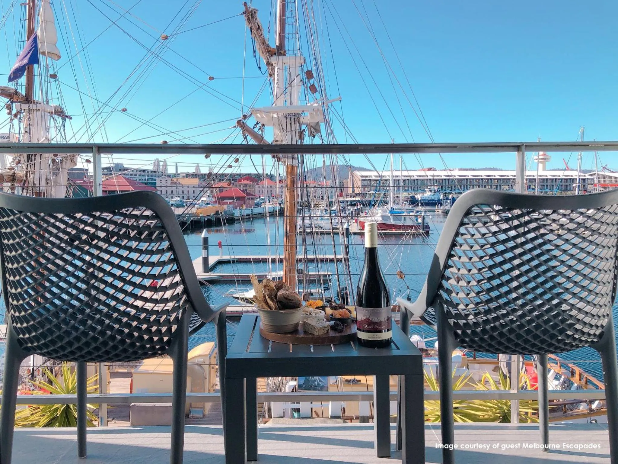 Balcony/Terrace in Somerset on the Pier Hobart