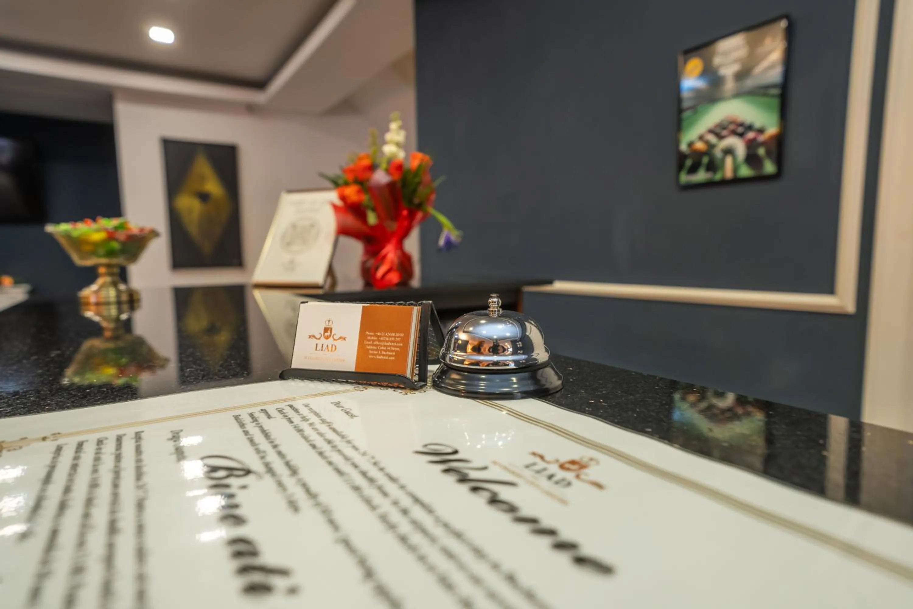 Lobby or reception in Hotel Liad City Center