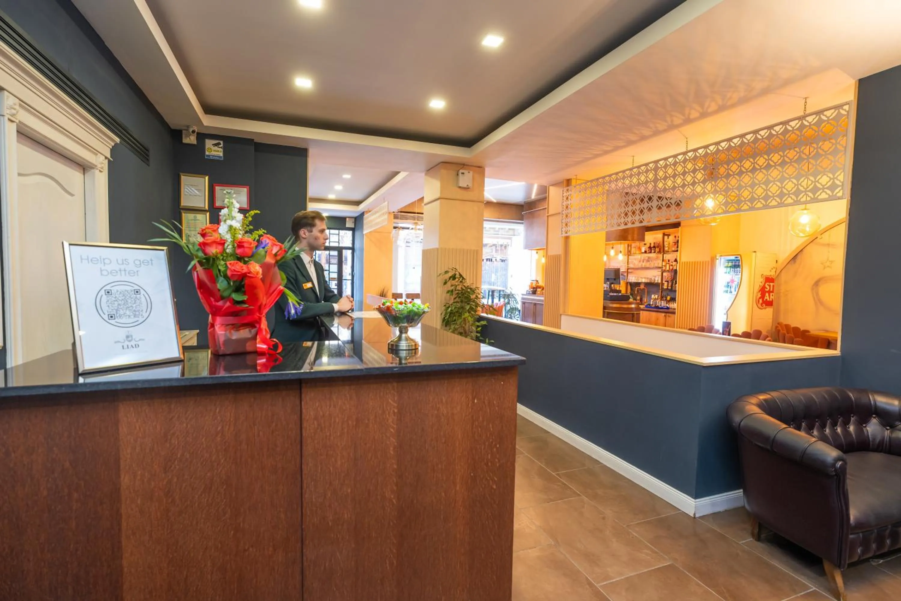 Lobby or reception in Hotel Liad City Center