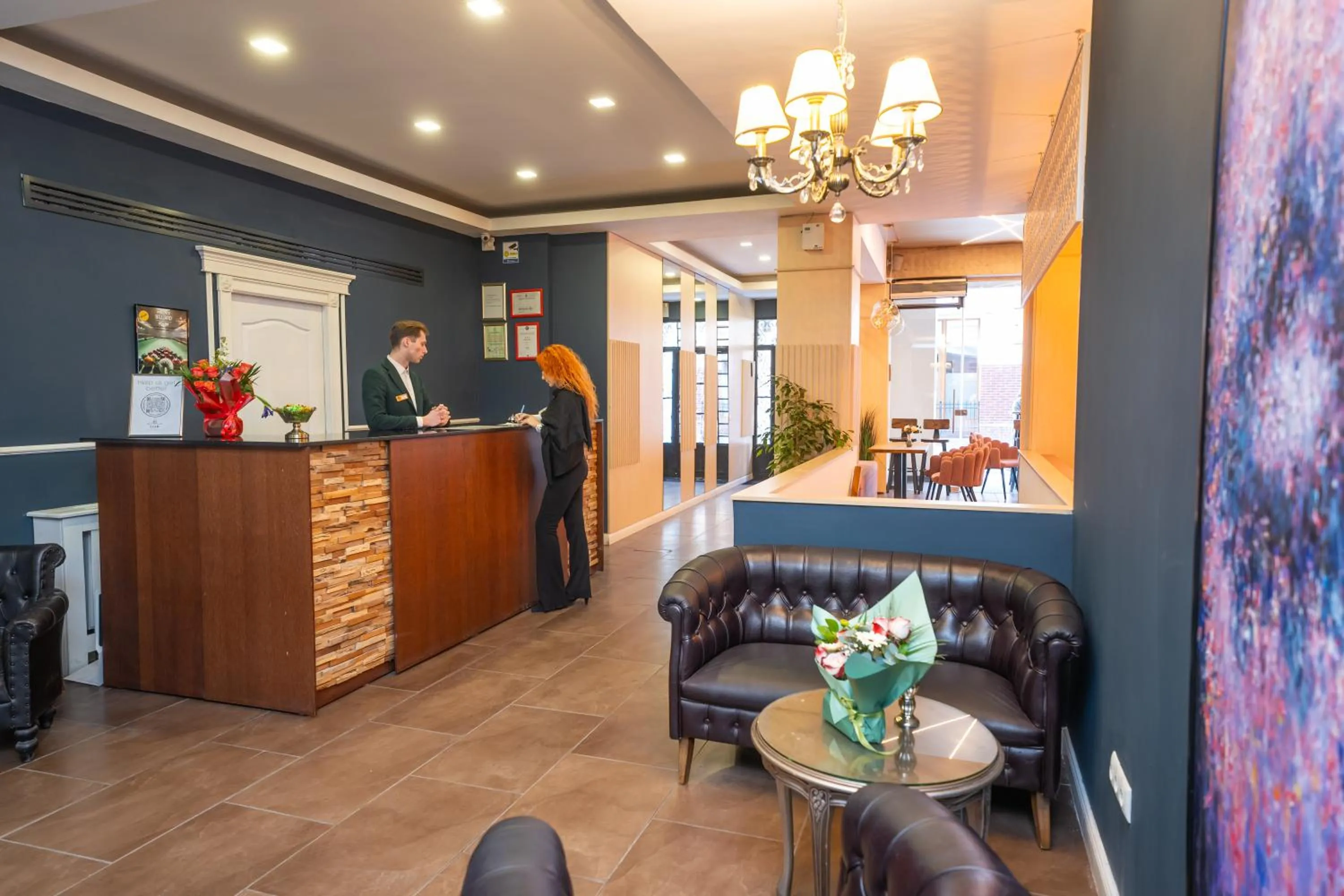 Lobby or reception in Hotel Liad City Center