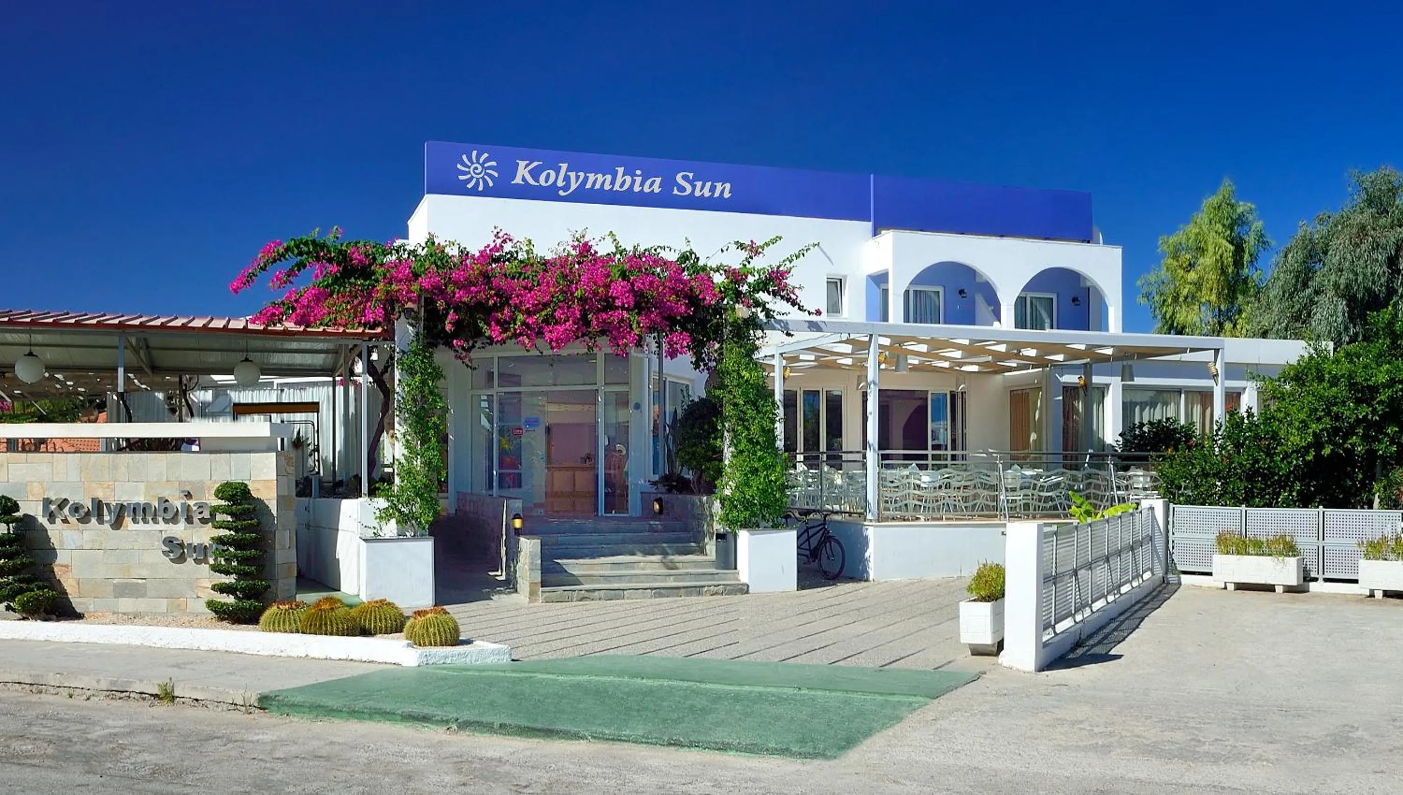 Facade/entrance in Kolymbia Sun