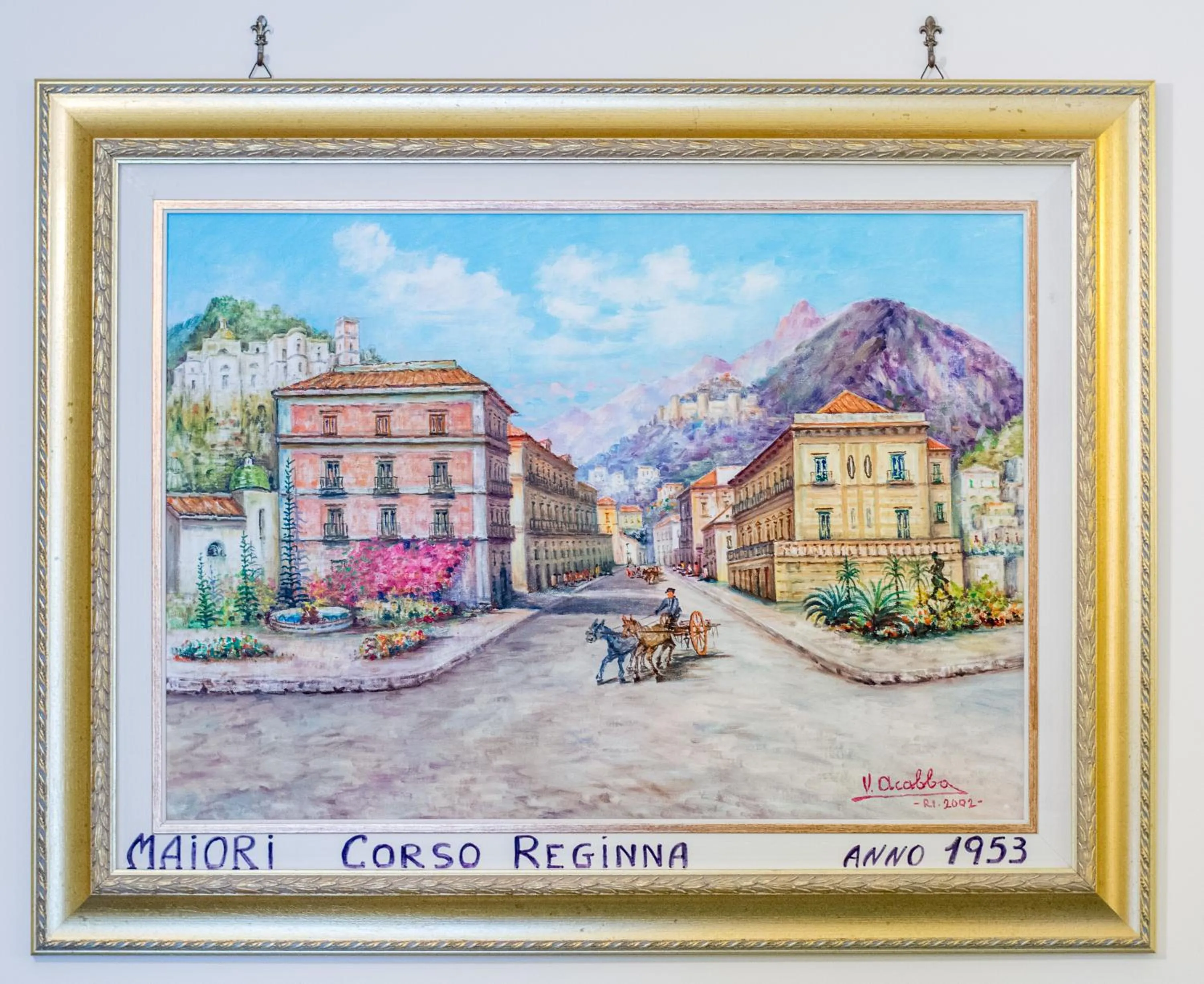 Decorative detail in Meublè Casa Mannini Rooms