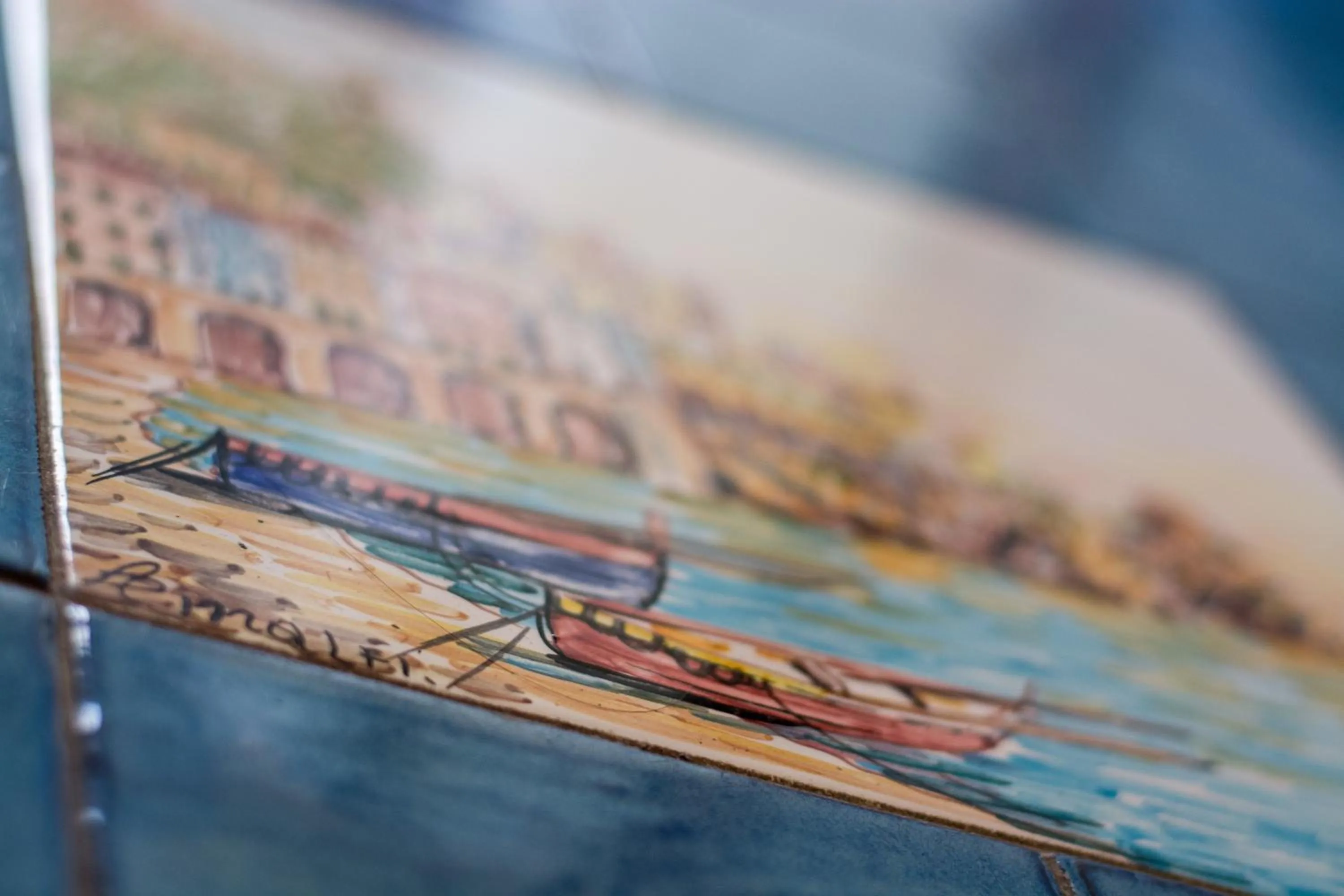 Decorative detail in Meublè Casa Mannini Rooms