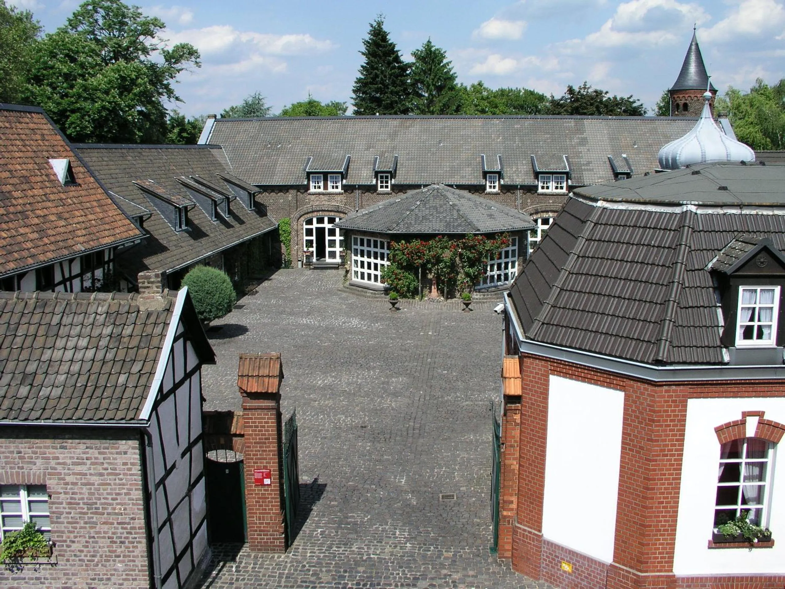 Bird's eye view in Falderhof