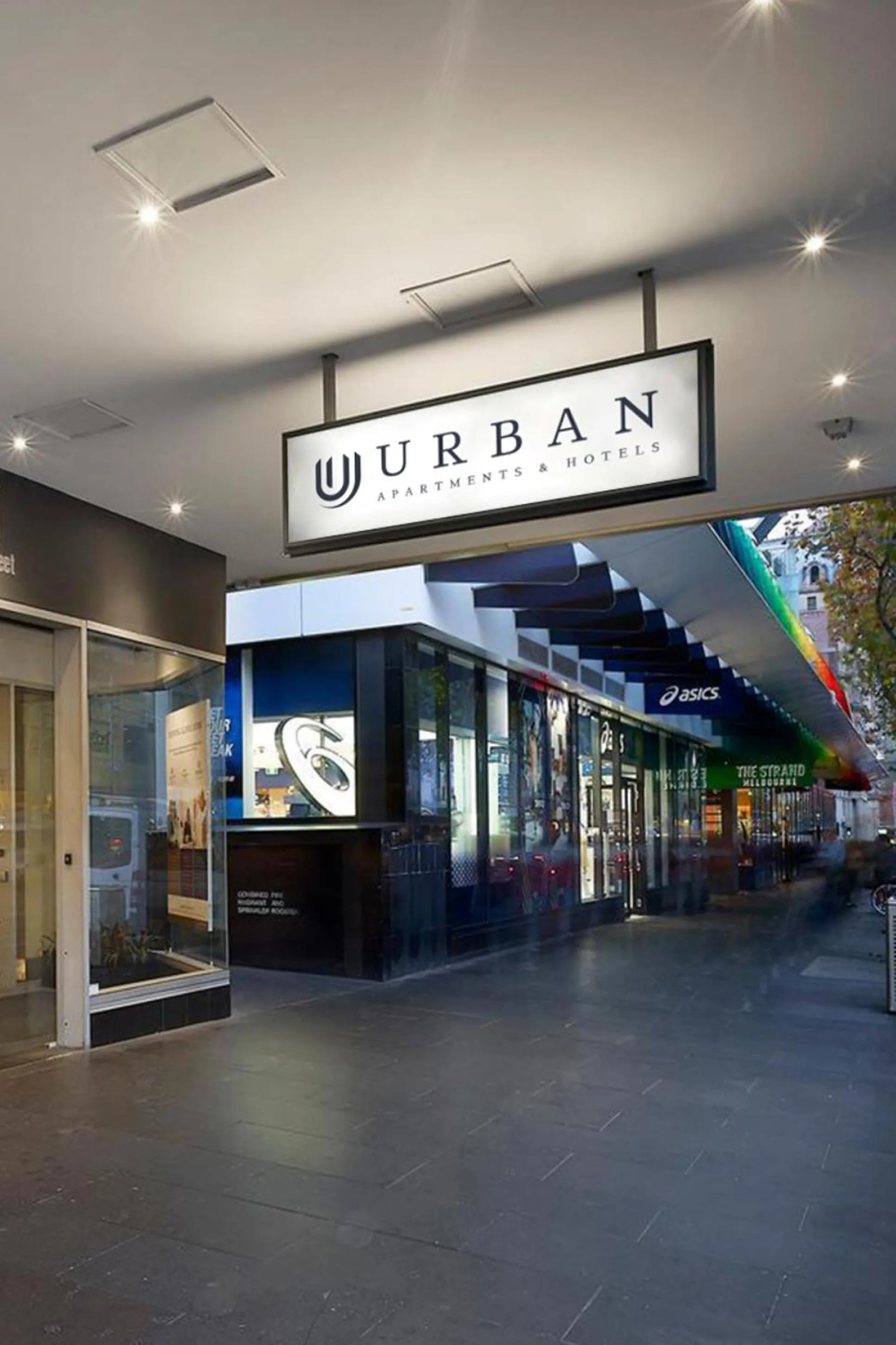 Facade/entrance in Urban Apartments Melbourne on Elizabeth