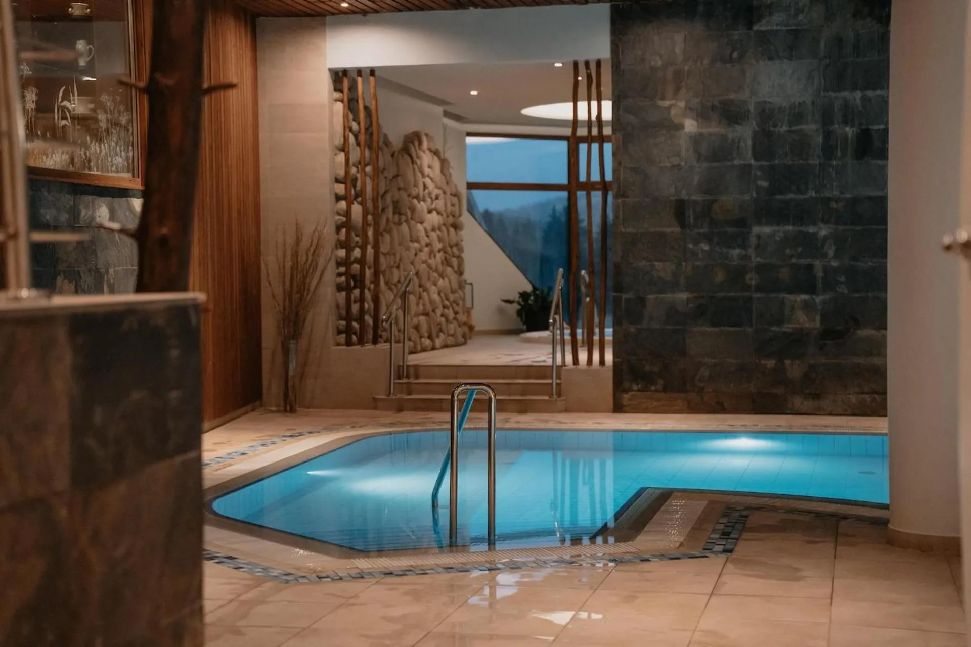 Swimming pool in Hotel Partizán