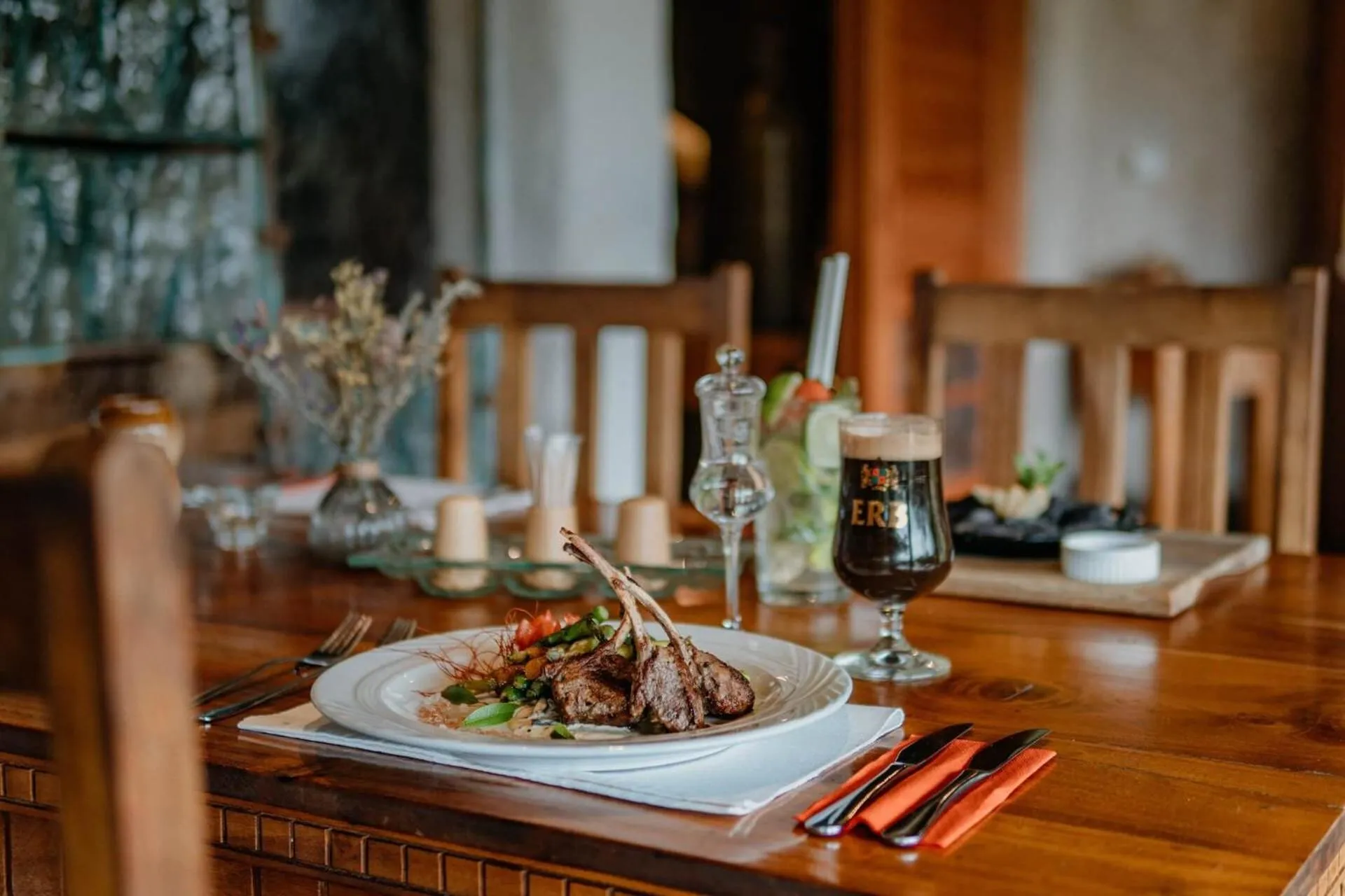 Food close-up in Hotel Partizán