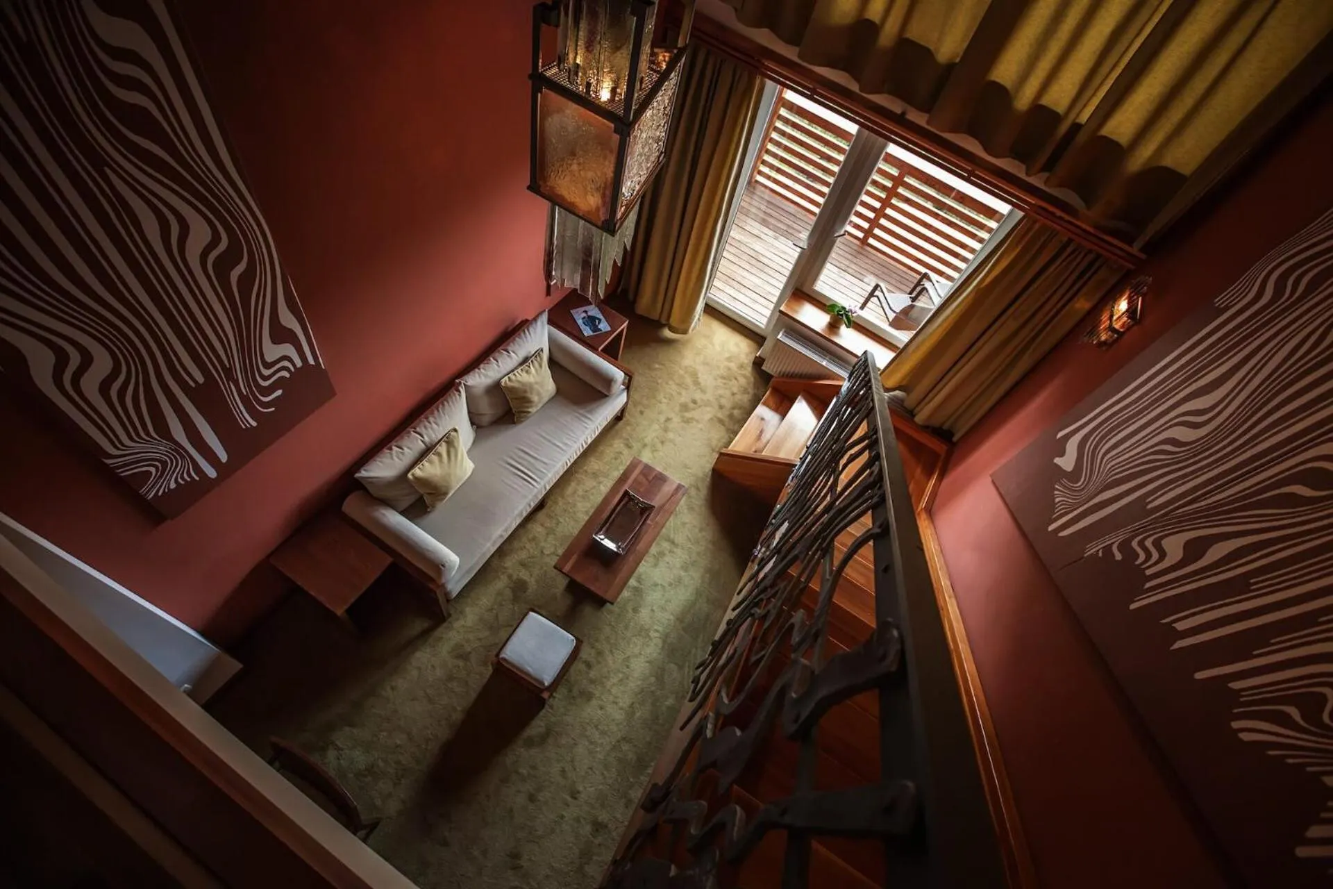 Living room in Hotel Partizán