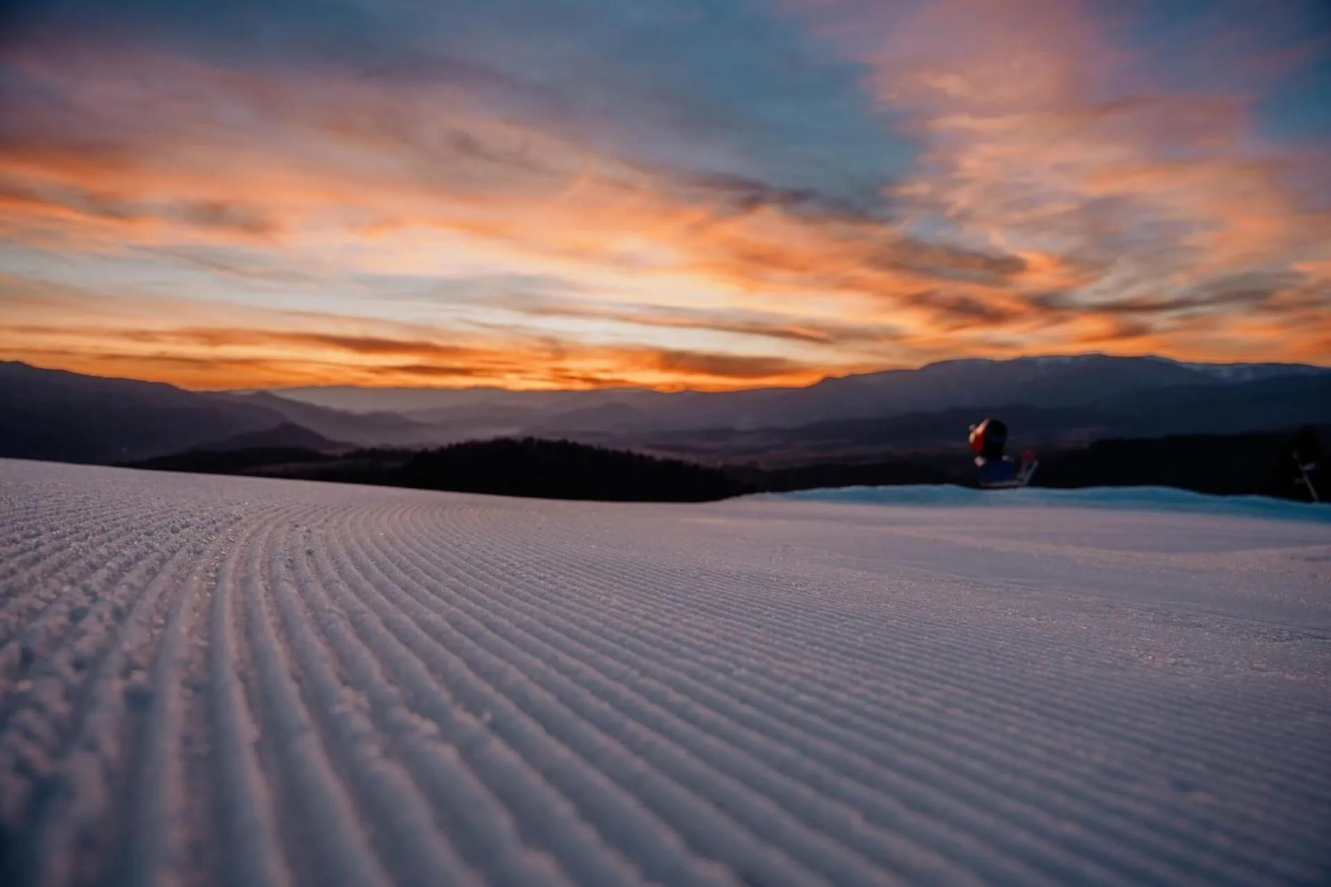 Skiing in Hotel Partizán