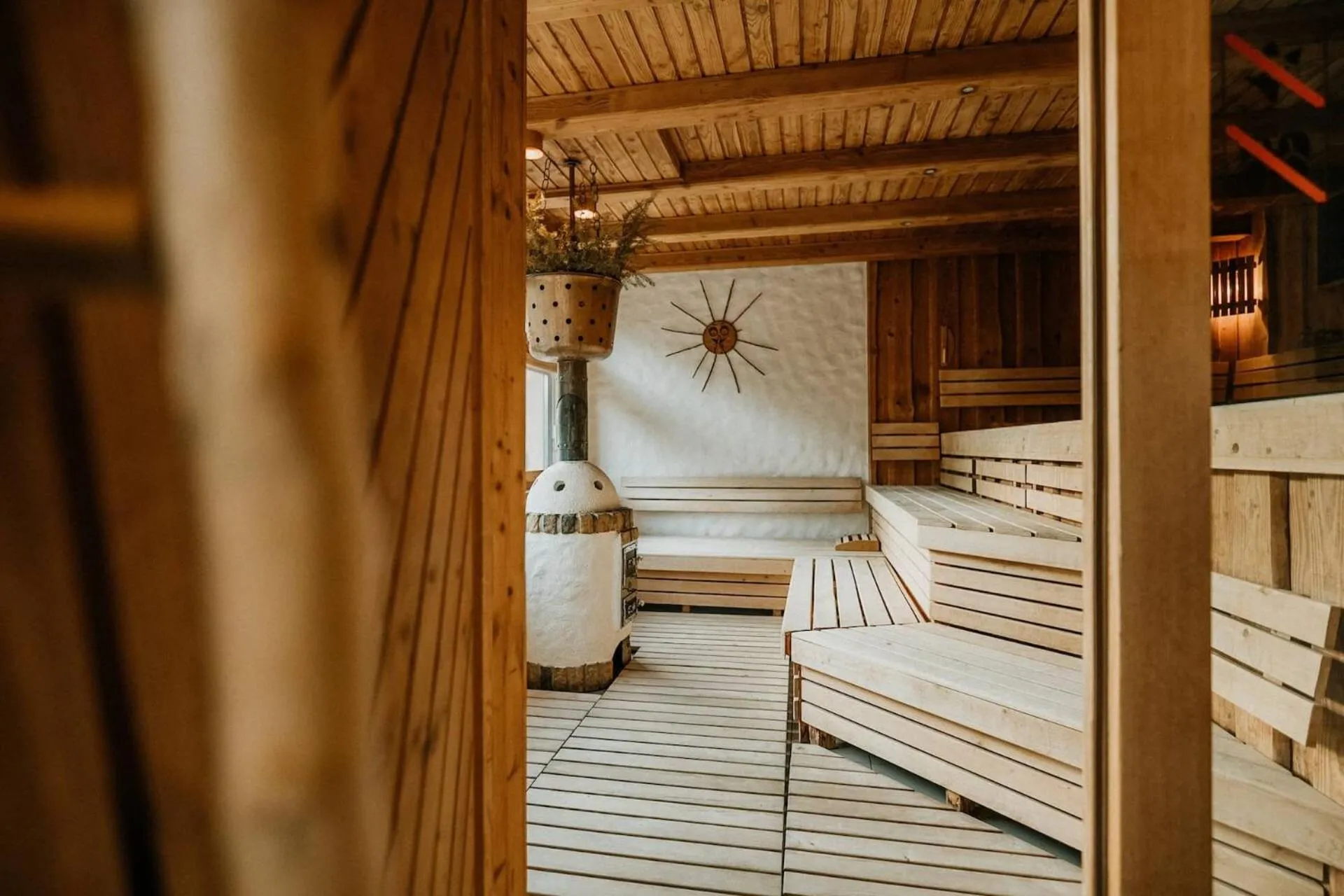 Sauna in Hotel Partizán