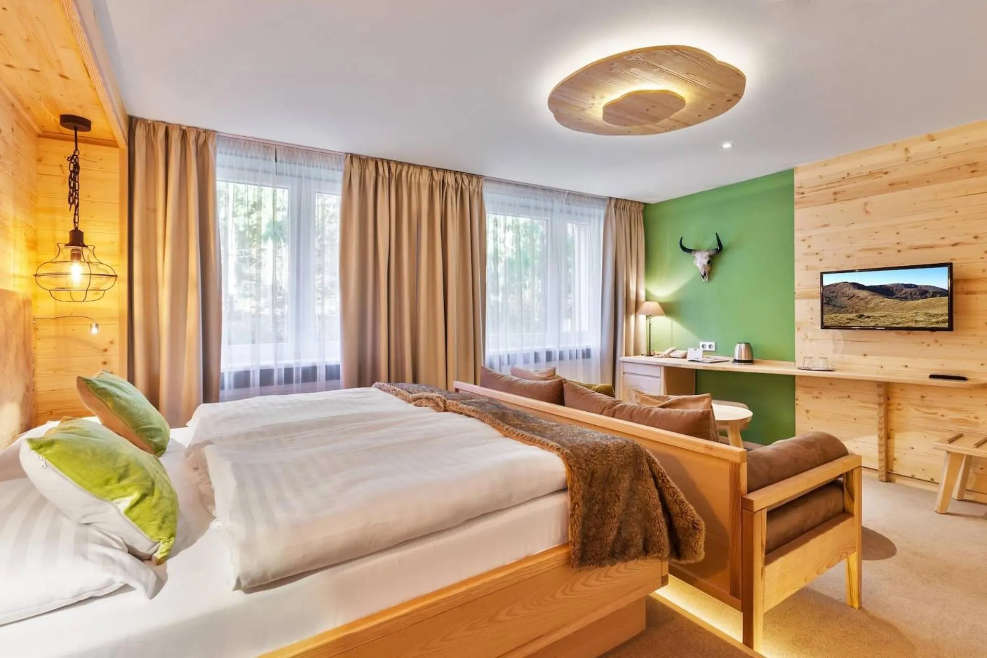 Bed in Hotel Partizán