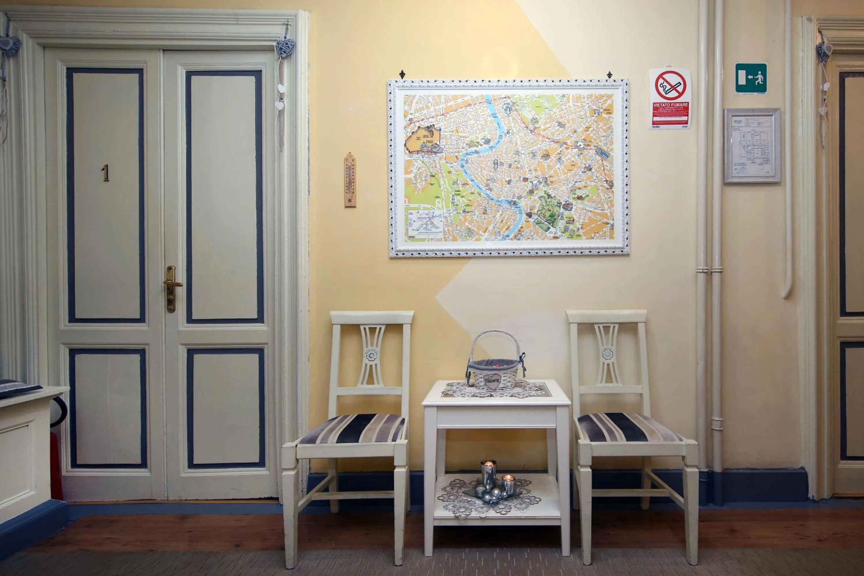 Lobby or reception in Tibullo Guesthouse