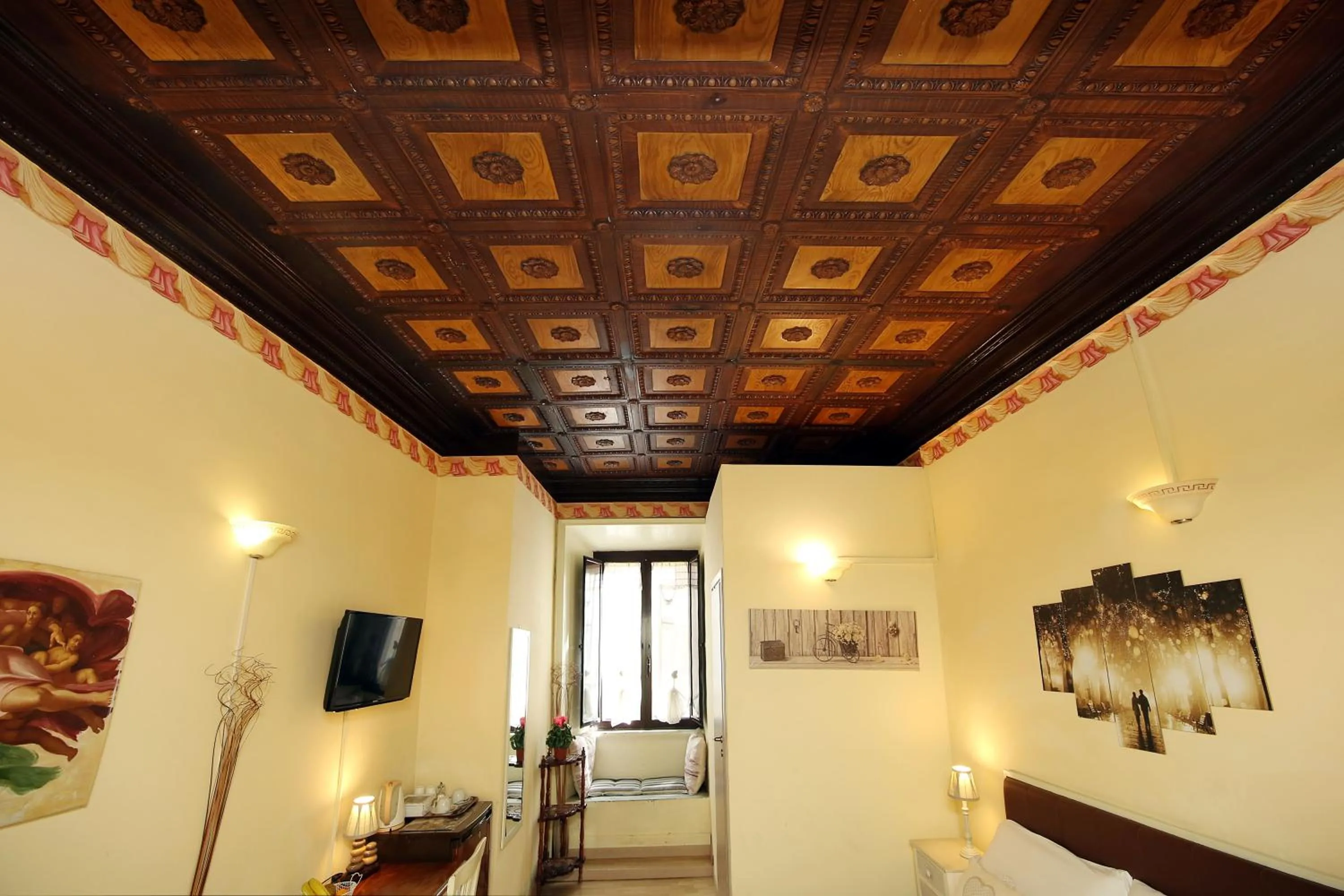 Decorative detail in Tibullo Guesthouse