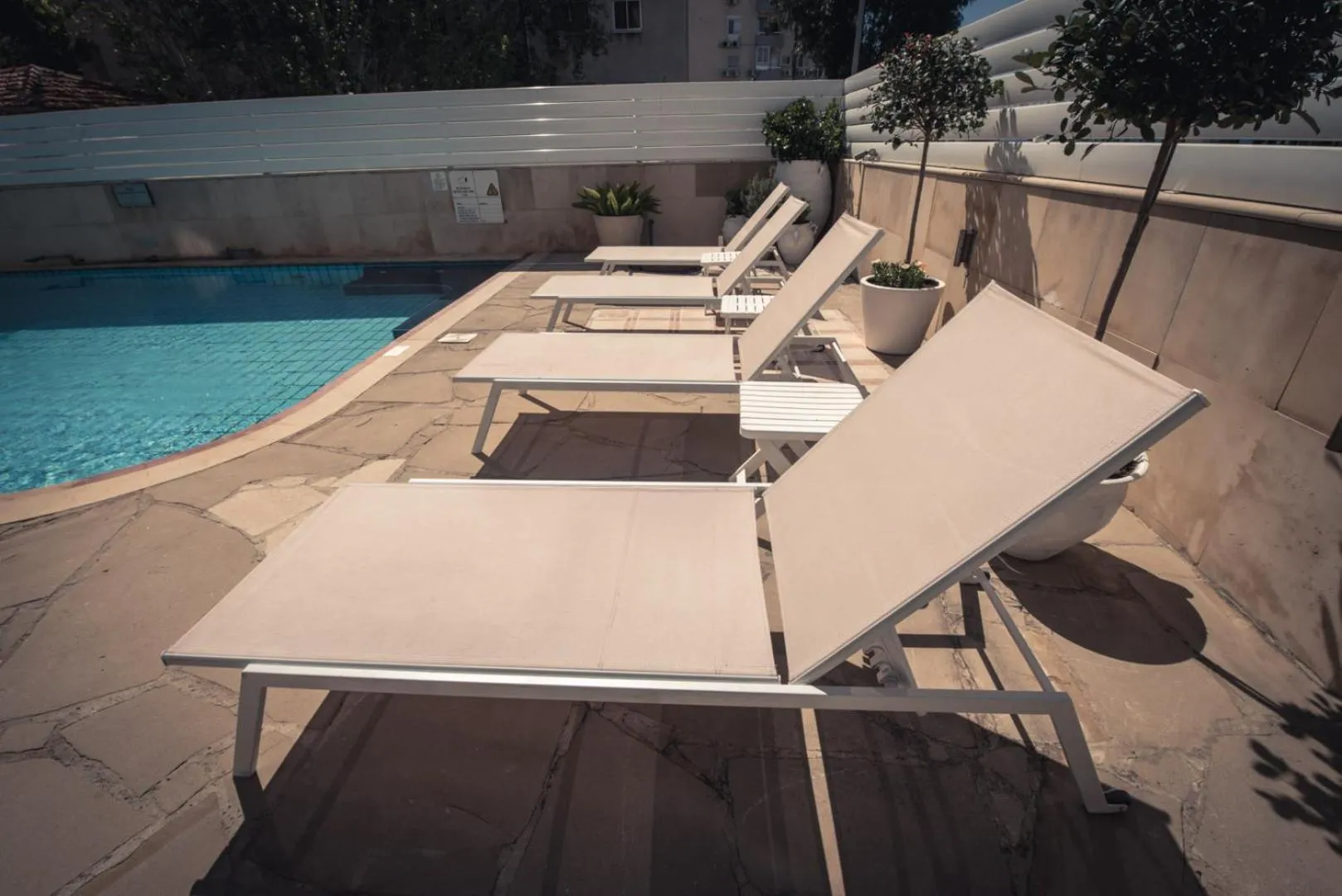 Swimming pool in Chrielka Hotel