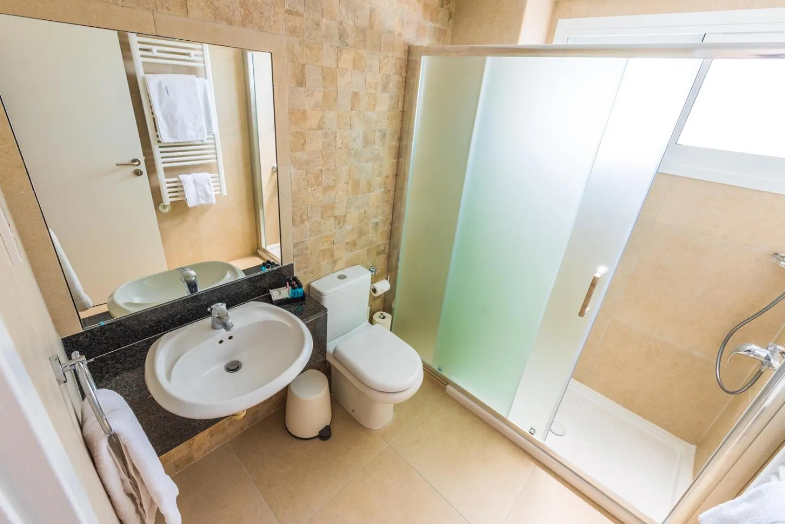 Shower in Chrielka Hotel