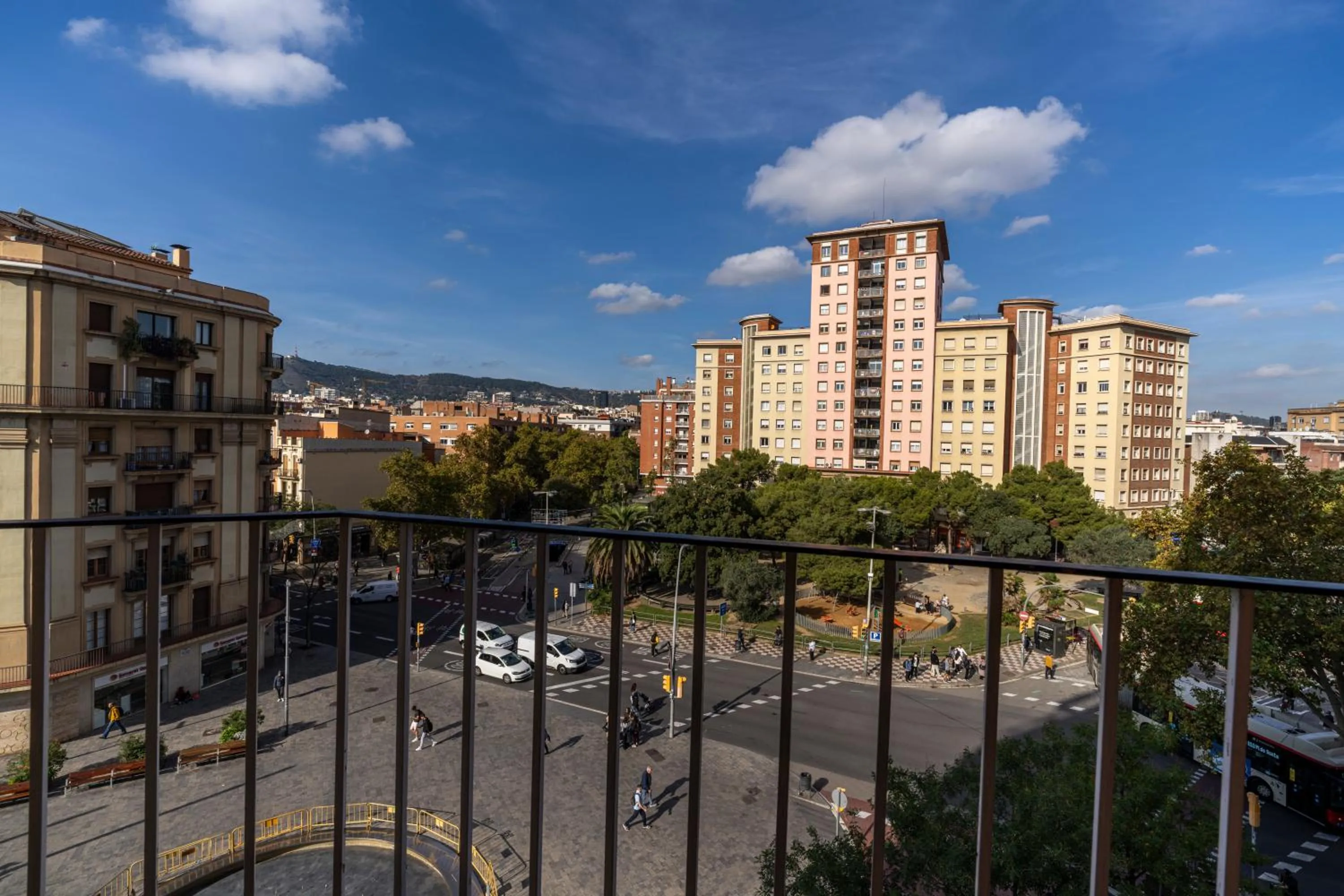 City view in Hostal Sans