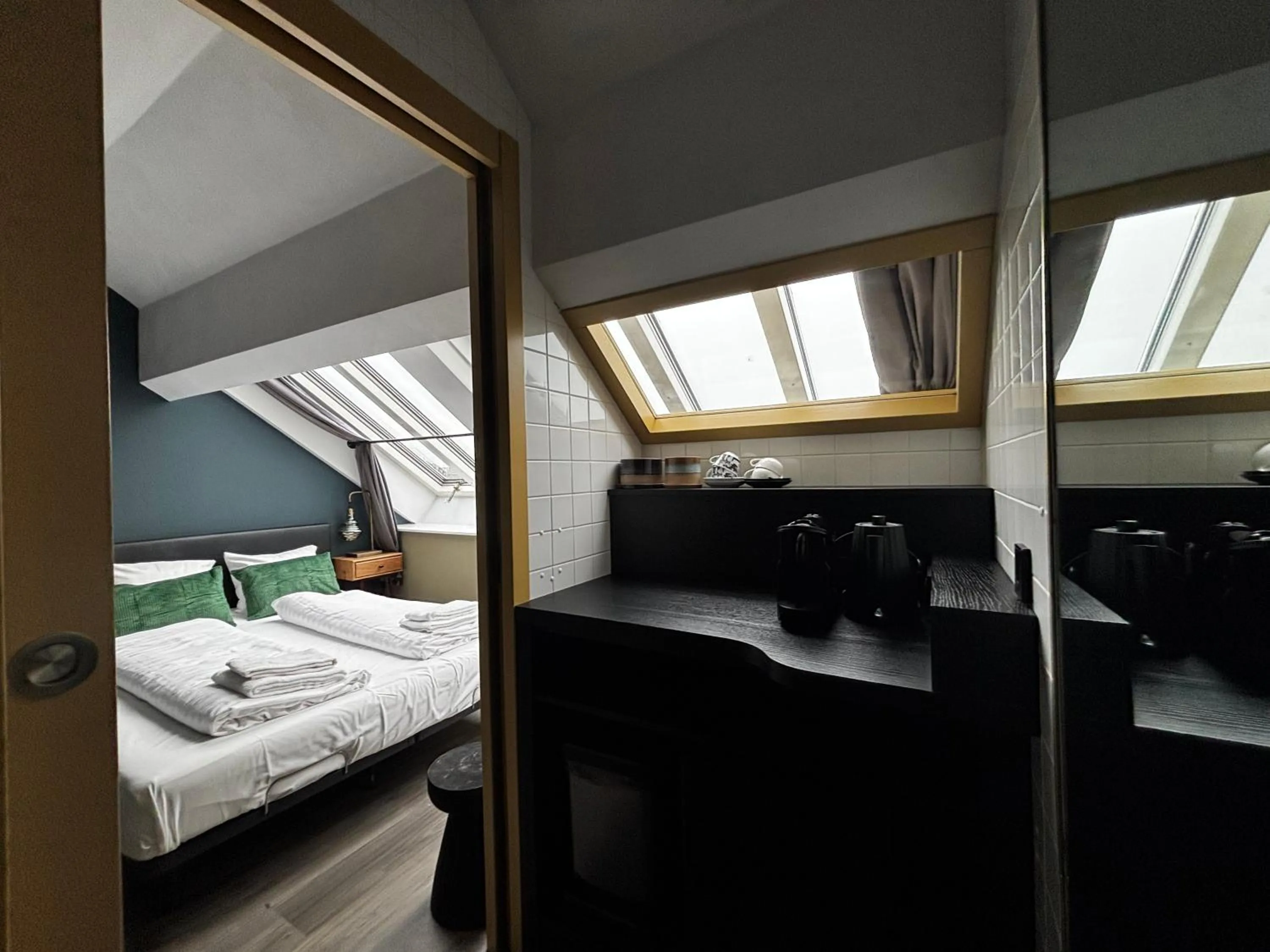 Bed in Hotel Oostereiland