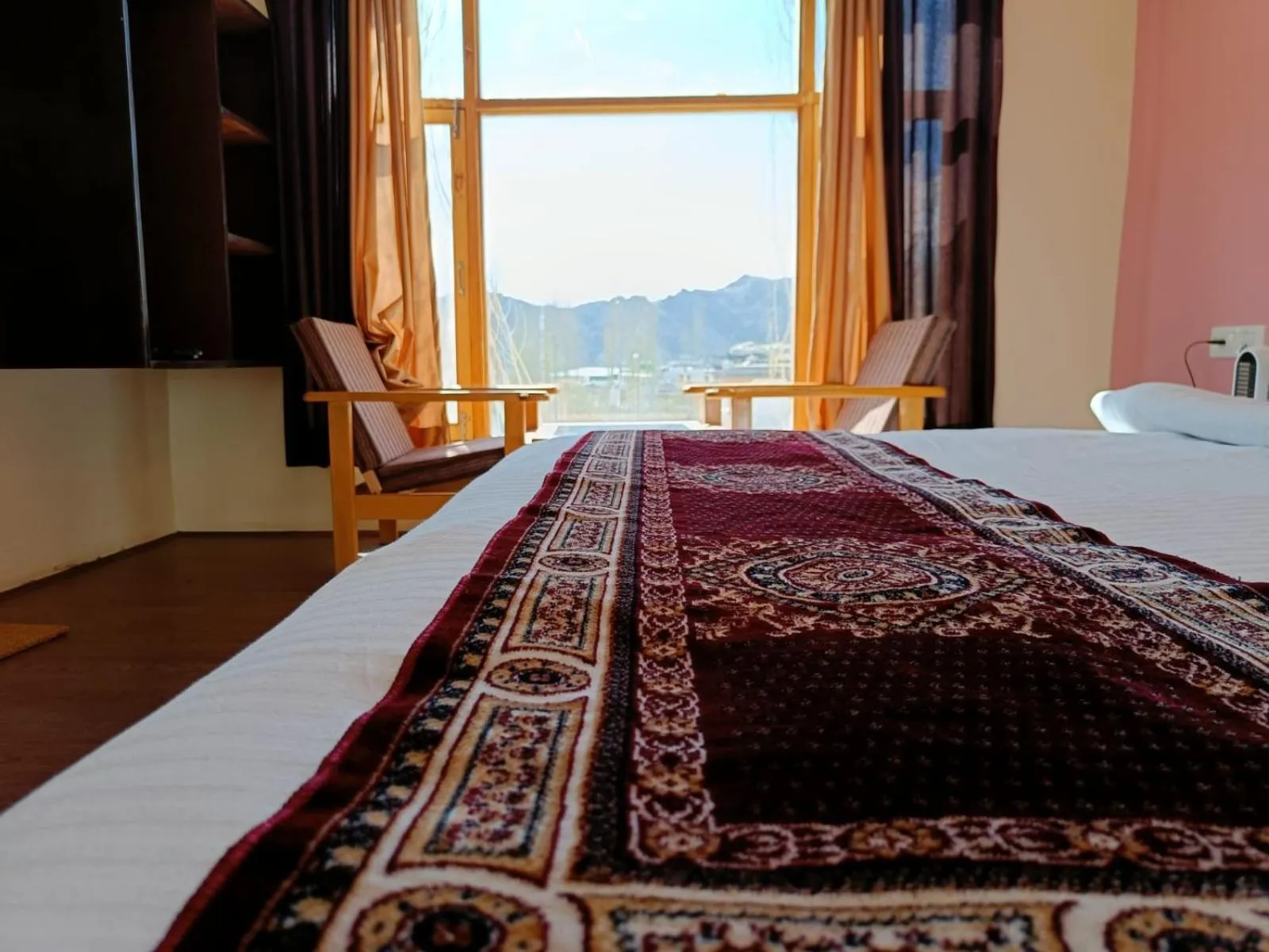 Bedroom in Glacier View Guest House