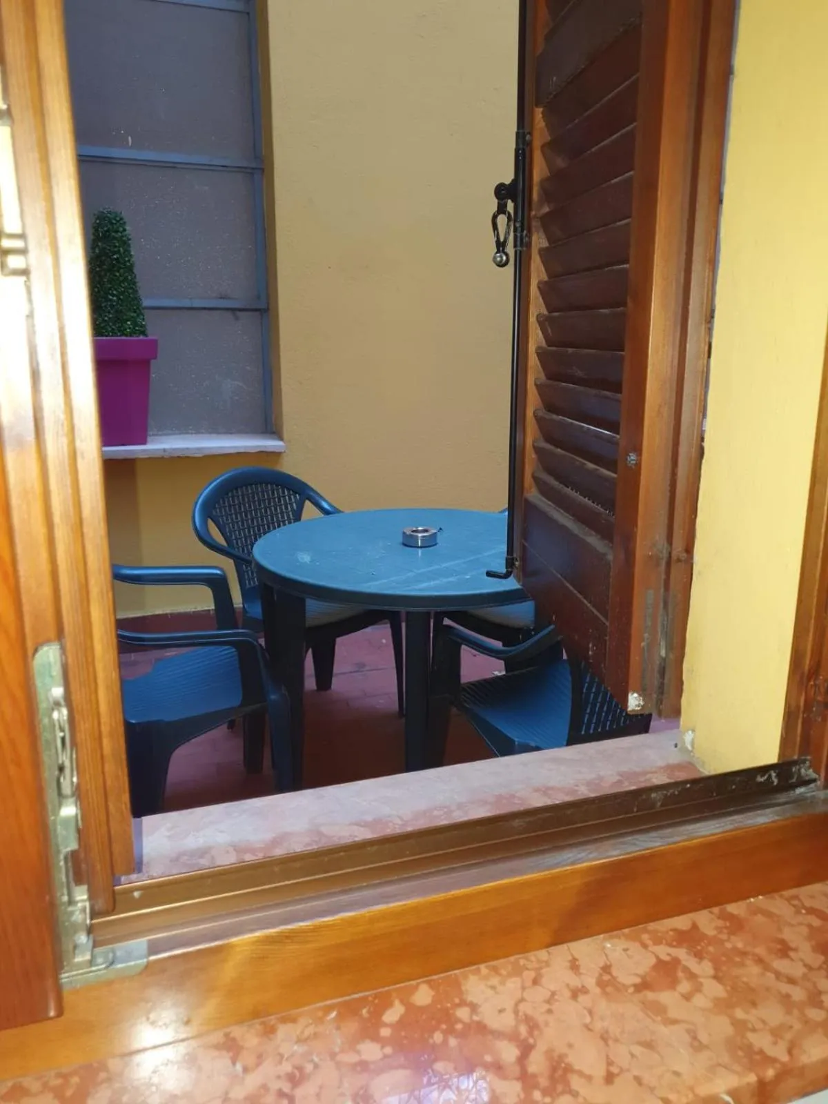 Balcony/Terrace in Rigoletto Rental Rooms