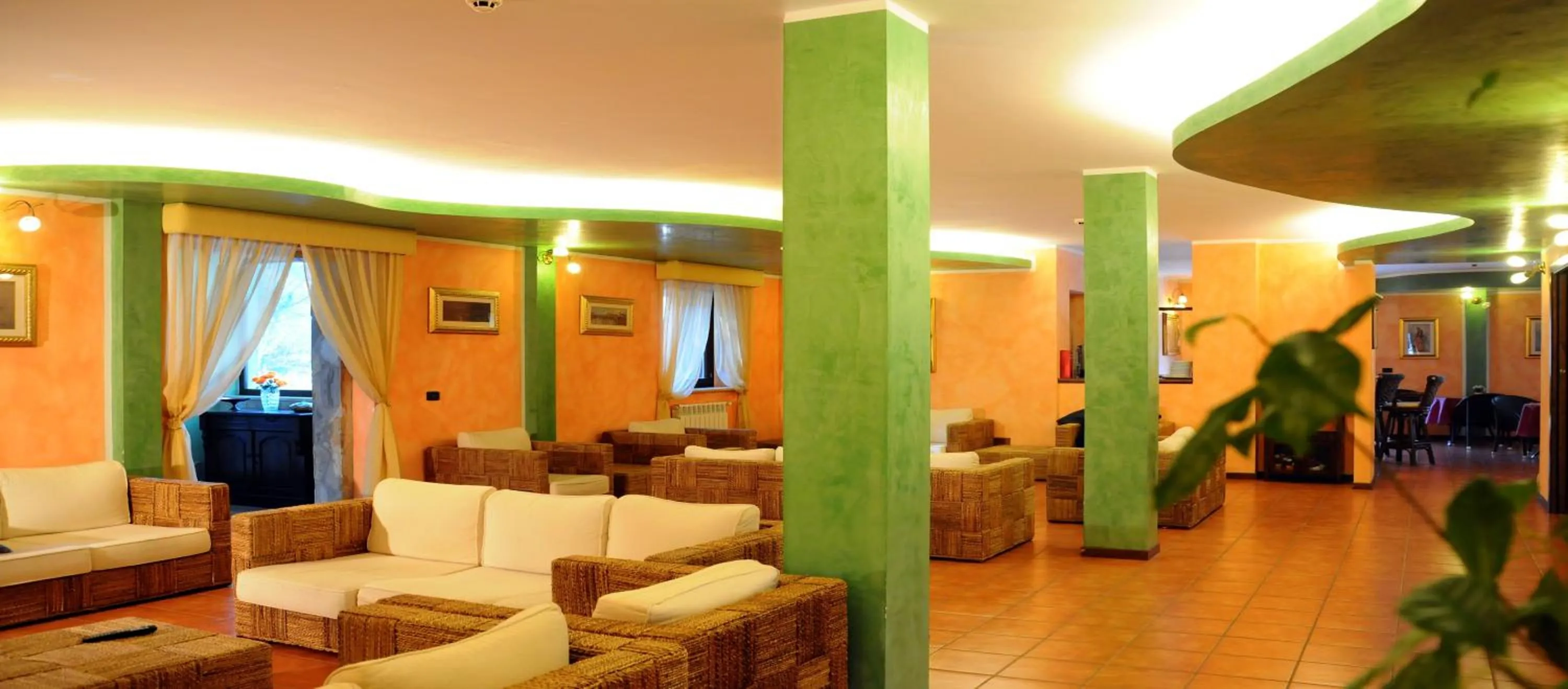 Lobby or reception in Hotel Alisma