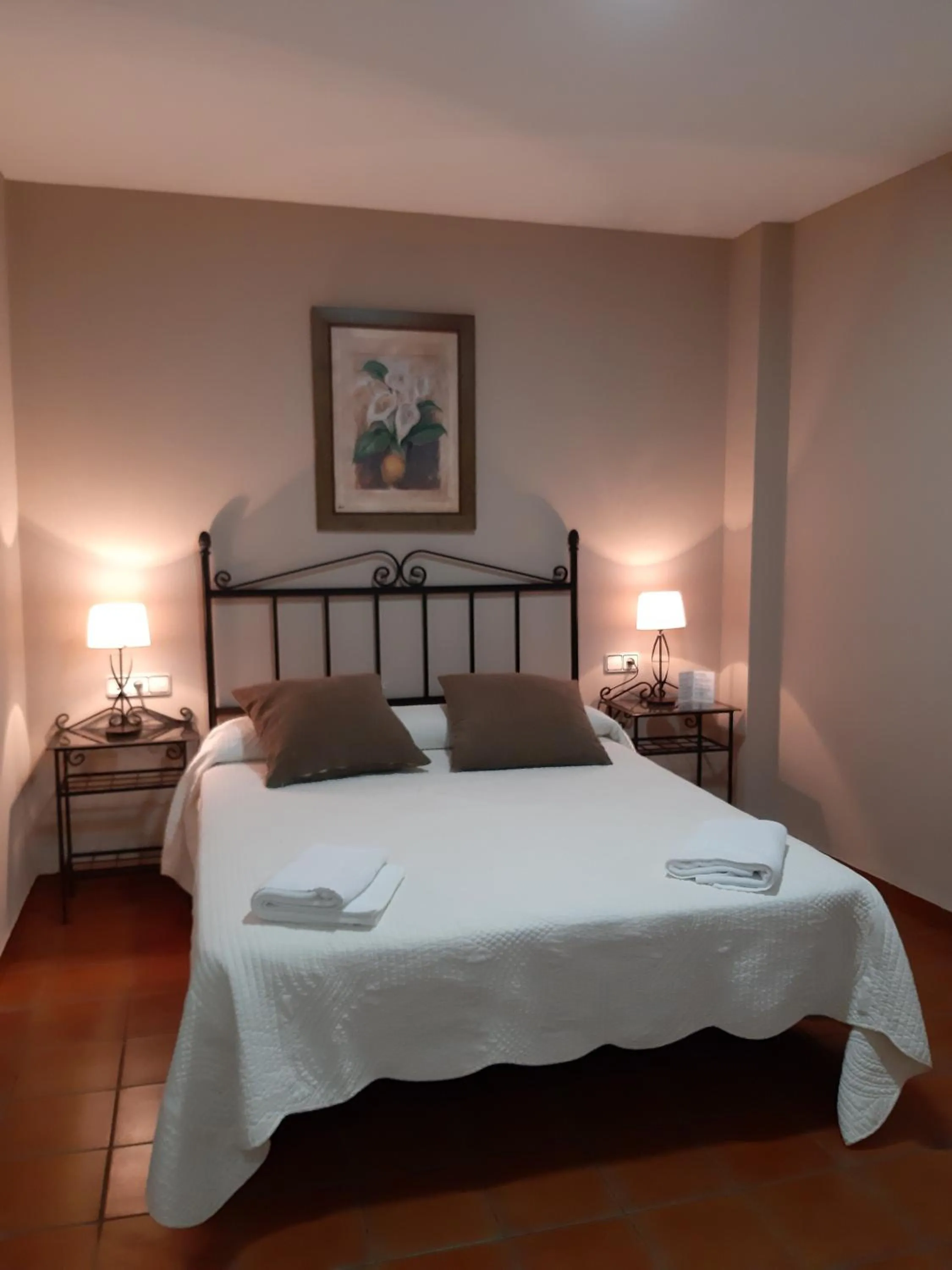 Bed in Hostal Gúdar