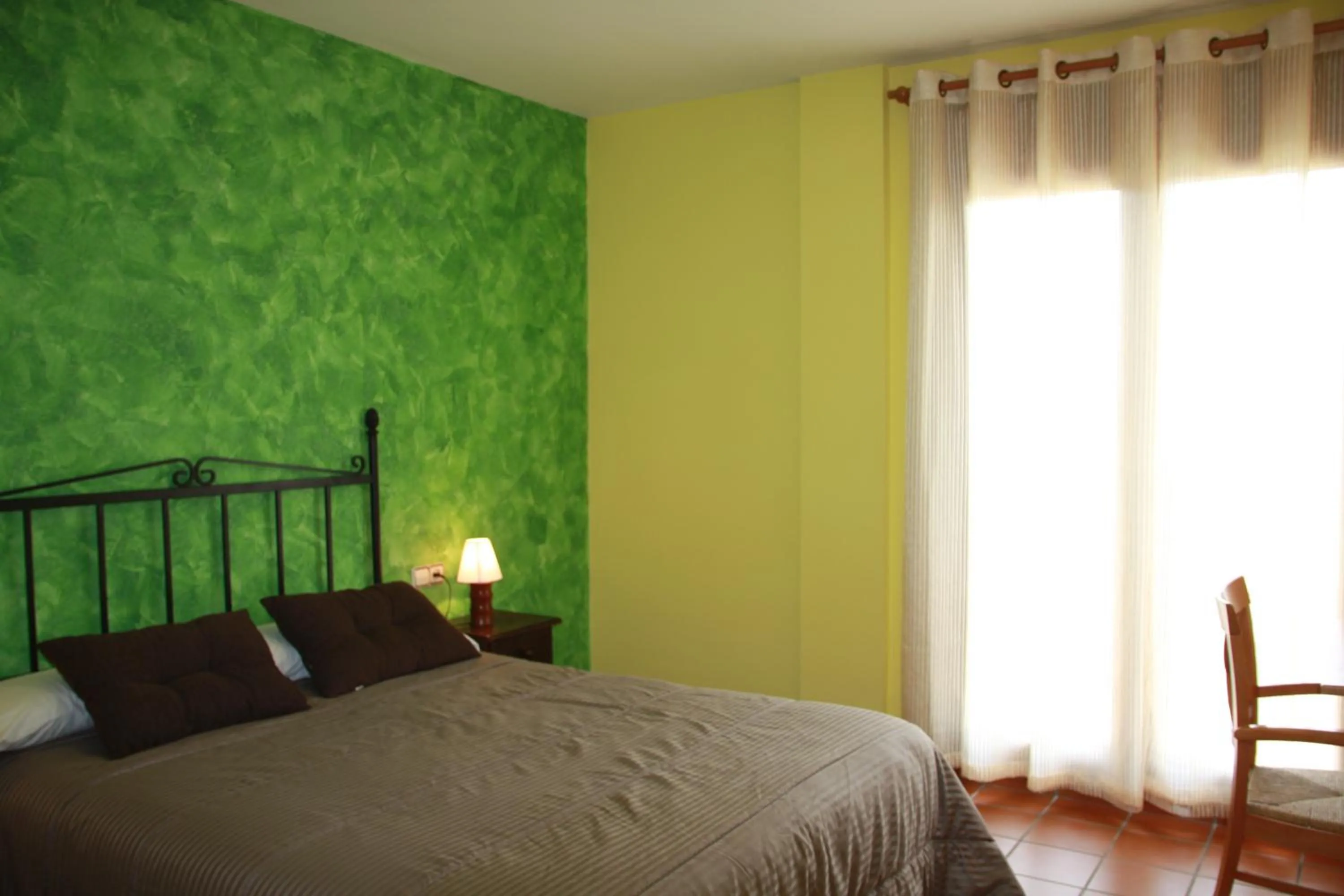 Bed in Hostal Gúdar