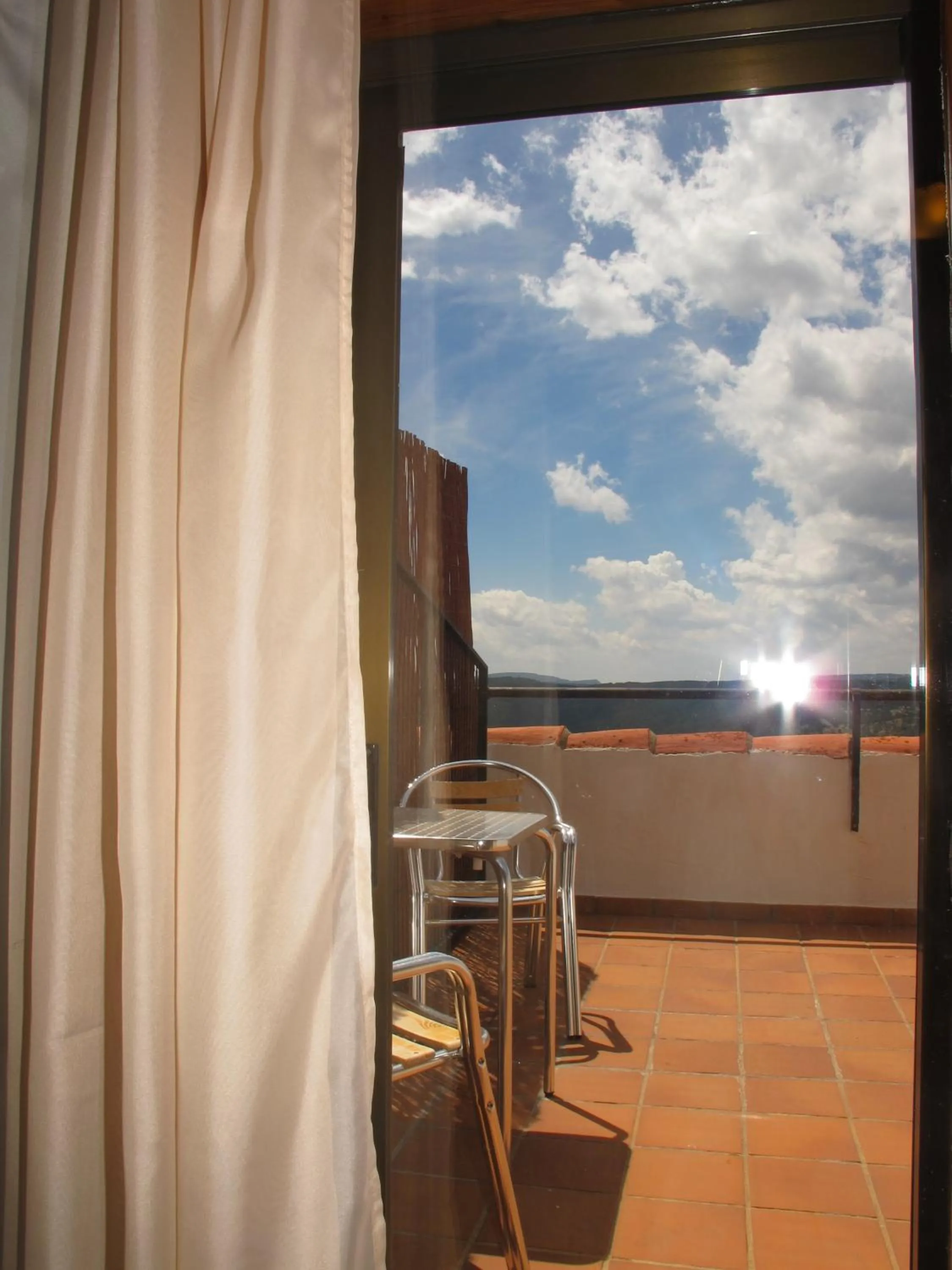 Balcony/Terrace in Hostal Gúdar