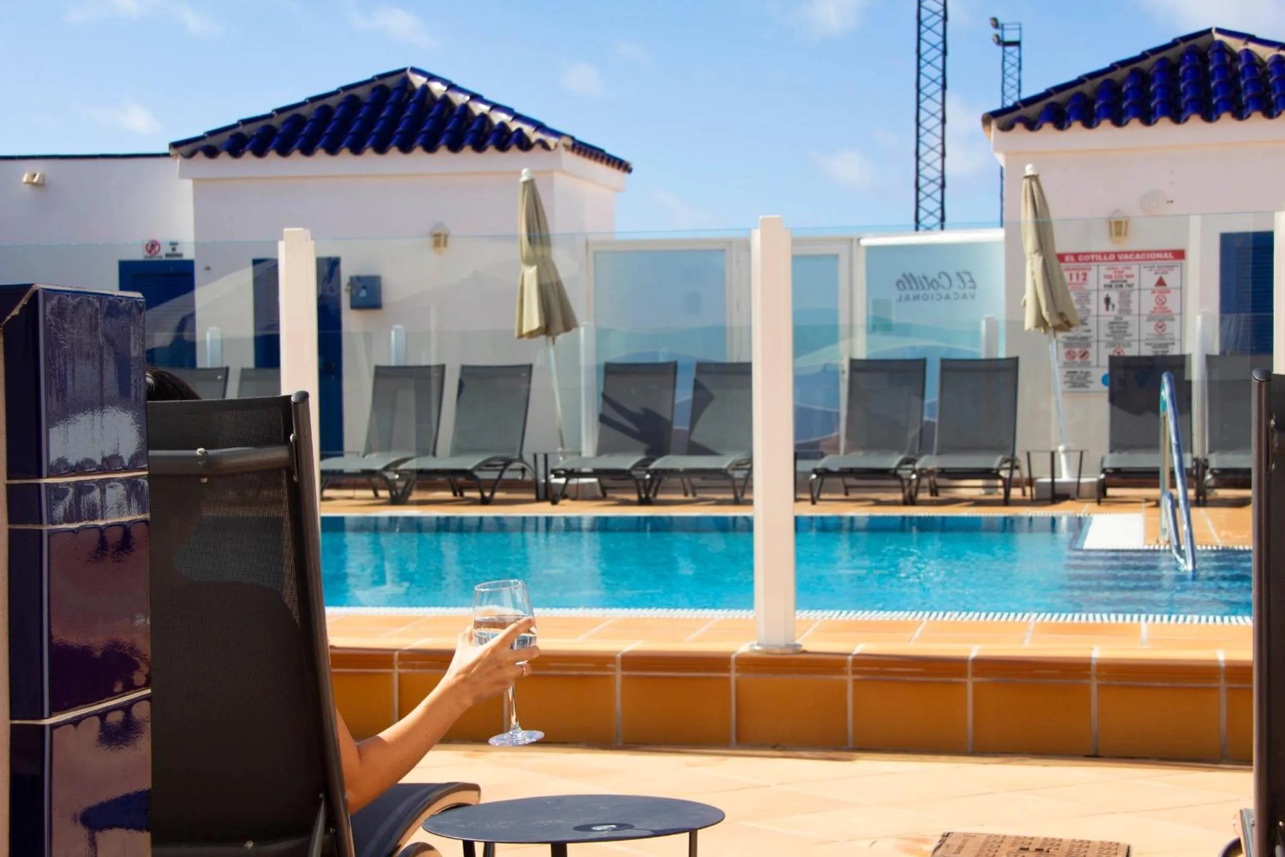 Pool view in TAO El Cotillo - VV