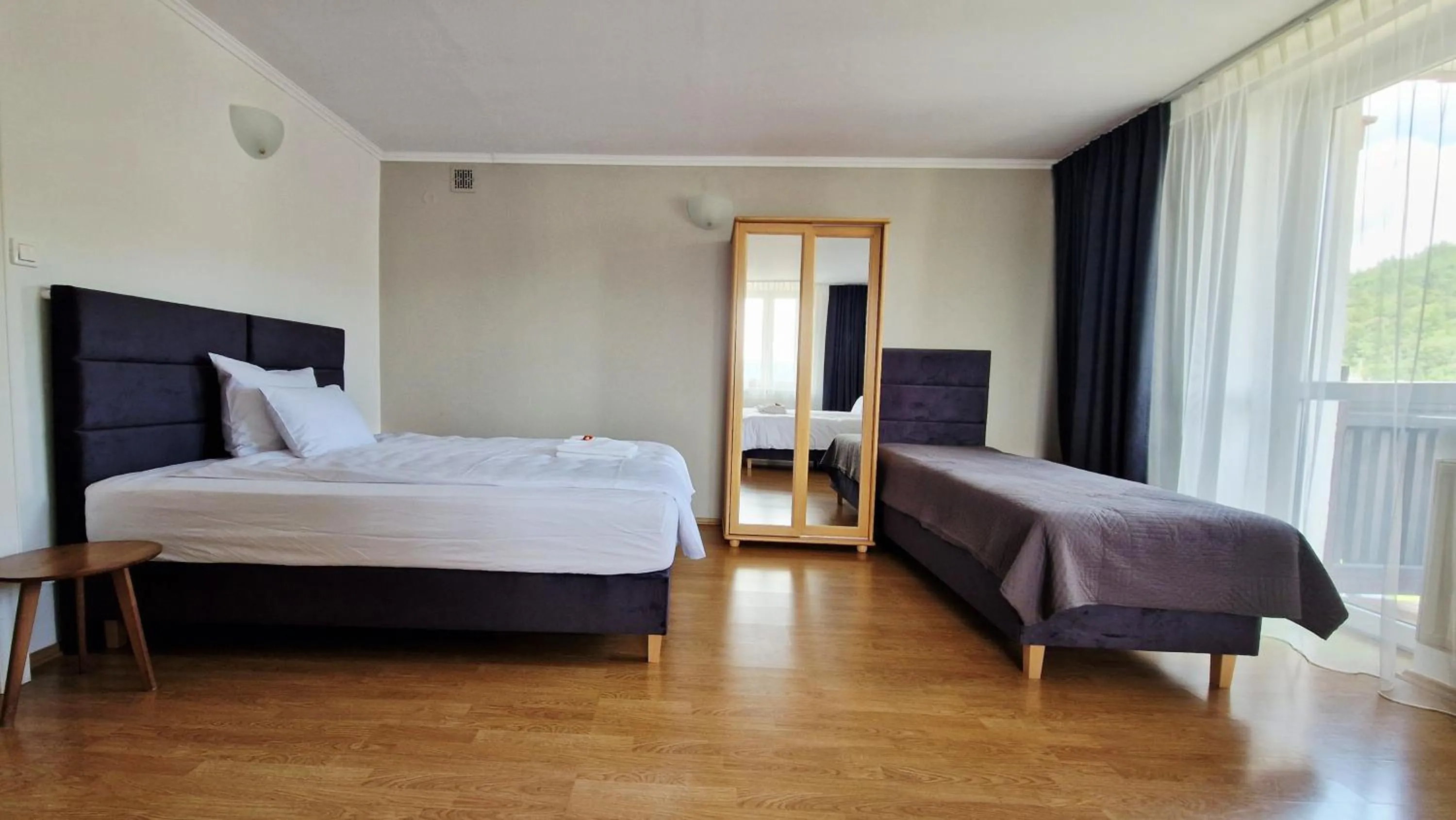 Bedroom, Bed in Wysoka noclegi ze śniadaniem