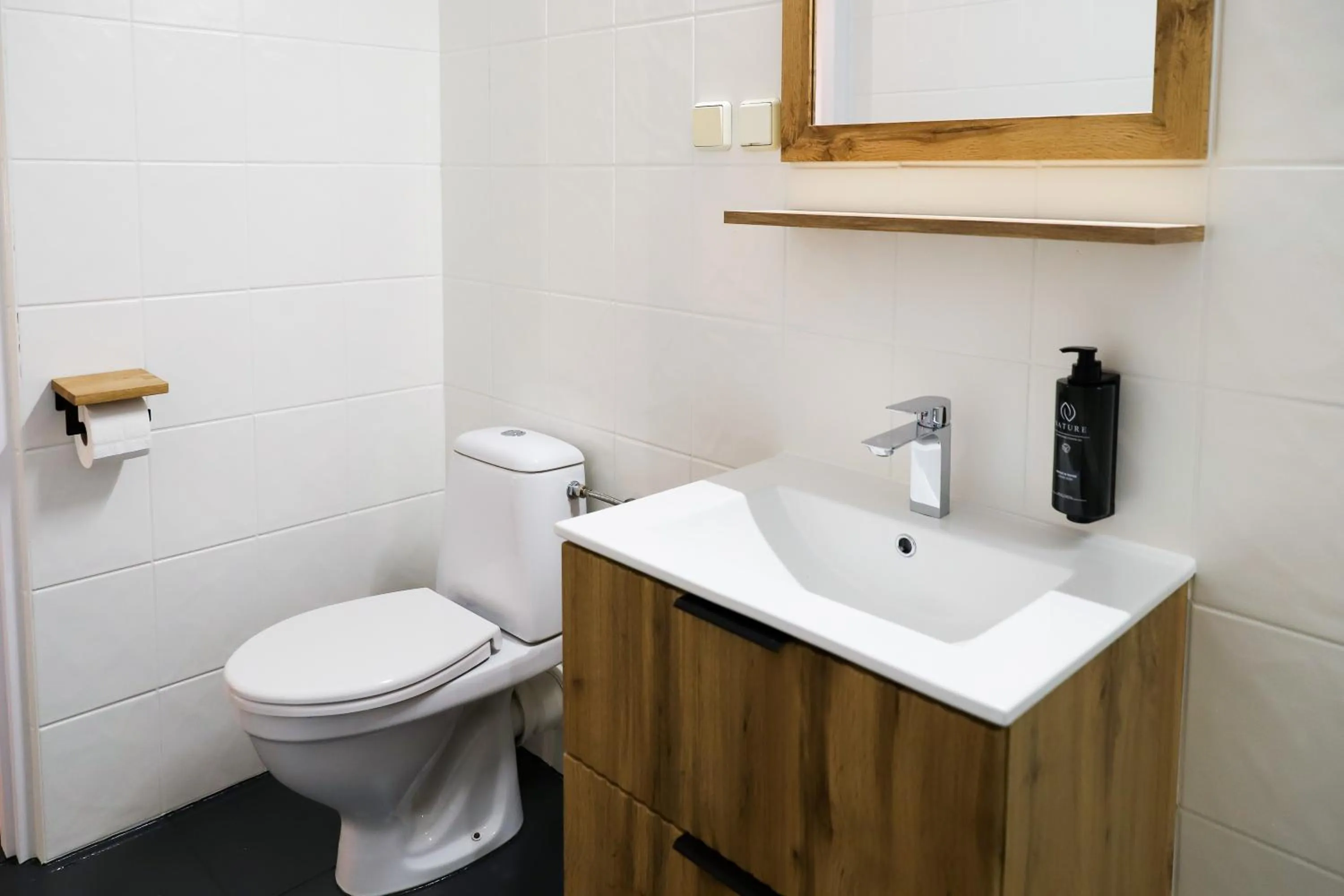 Bathroom in Hotel Wysoka