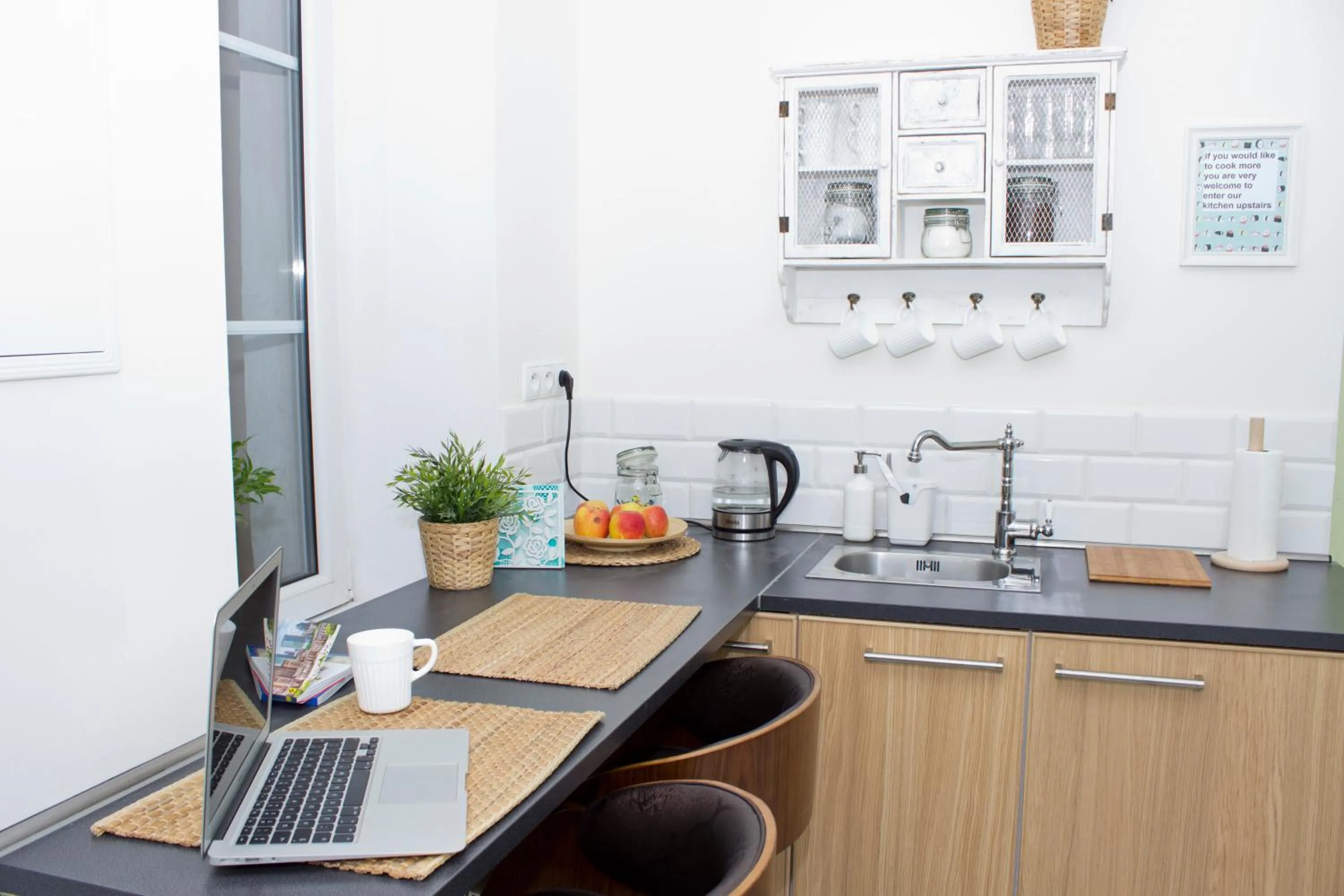 Communal kitchen in Chillout Hostel