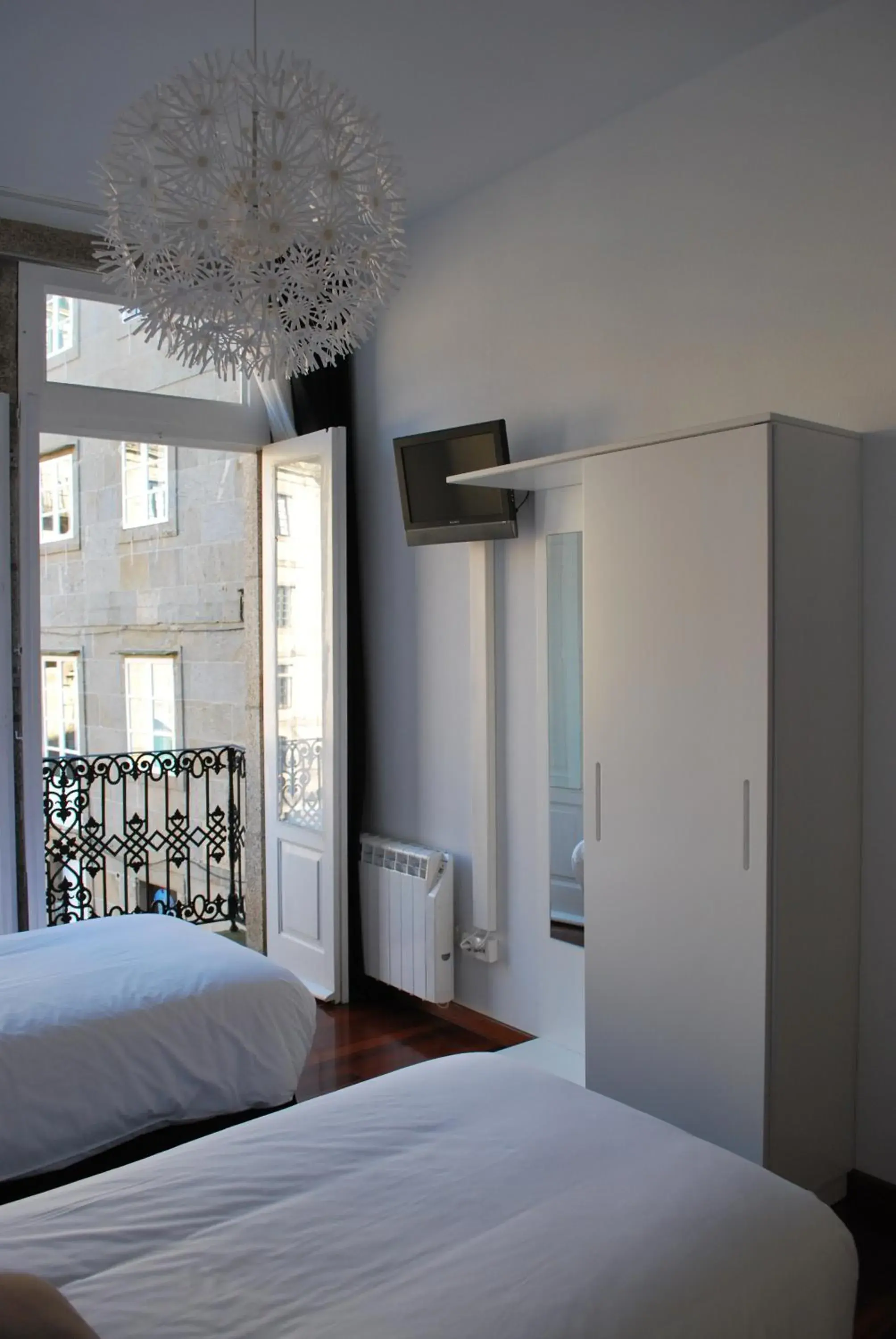 Twin Room with Balcony in Pensión Acibeche Twin Room with Balcony in Pensión Acibeche