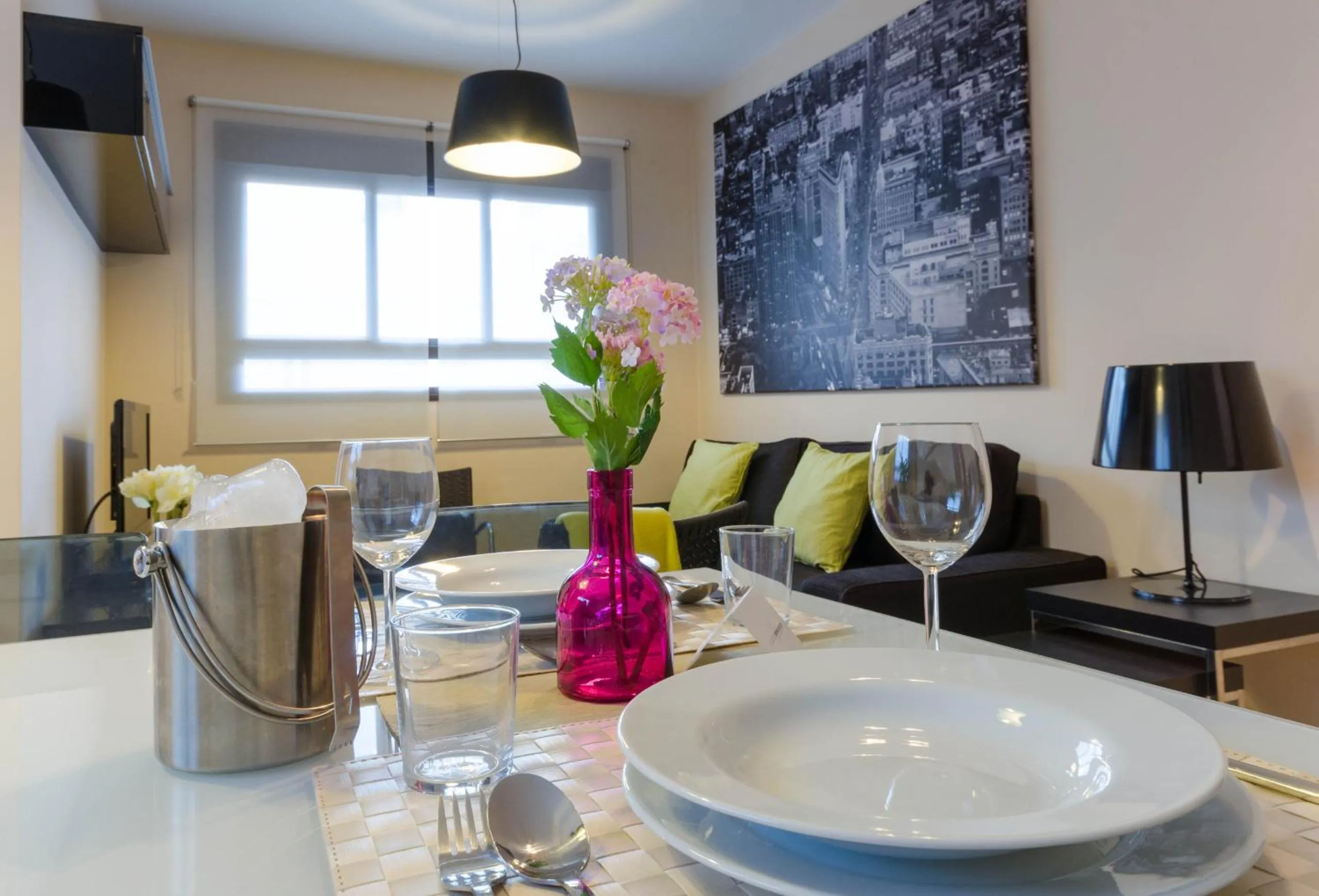 Living room in Apartamentos Turísticos Duque de Hornachuelos