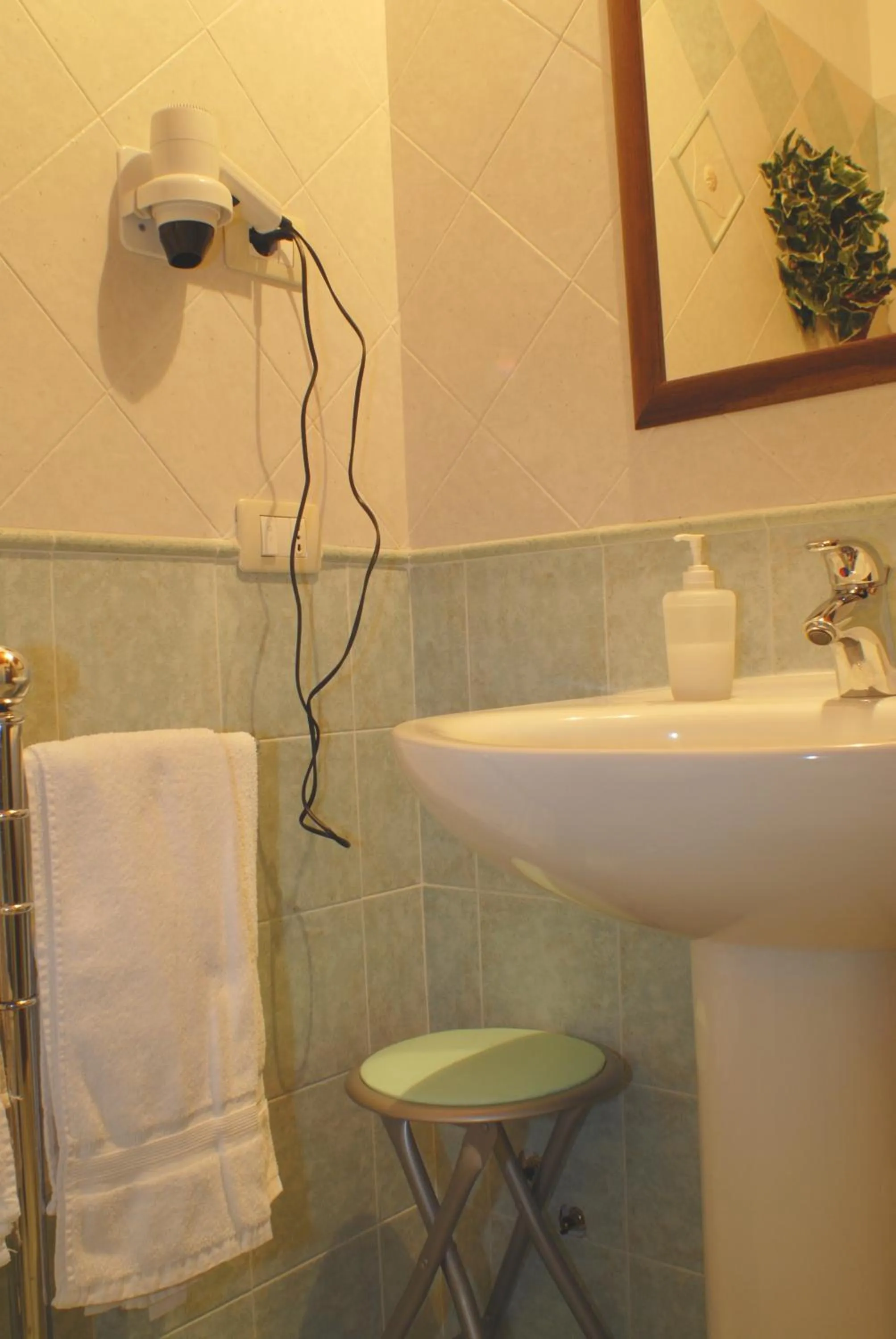 Bathroom in B&B Triskèles