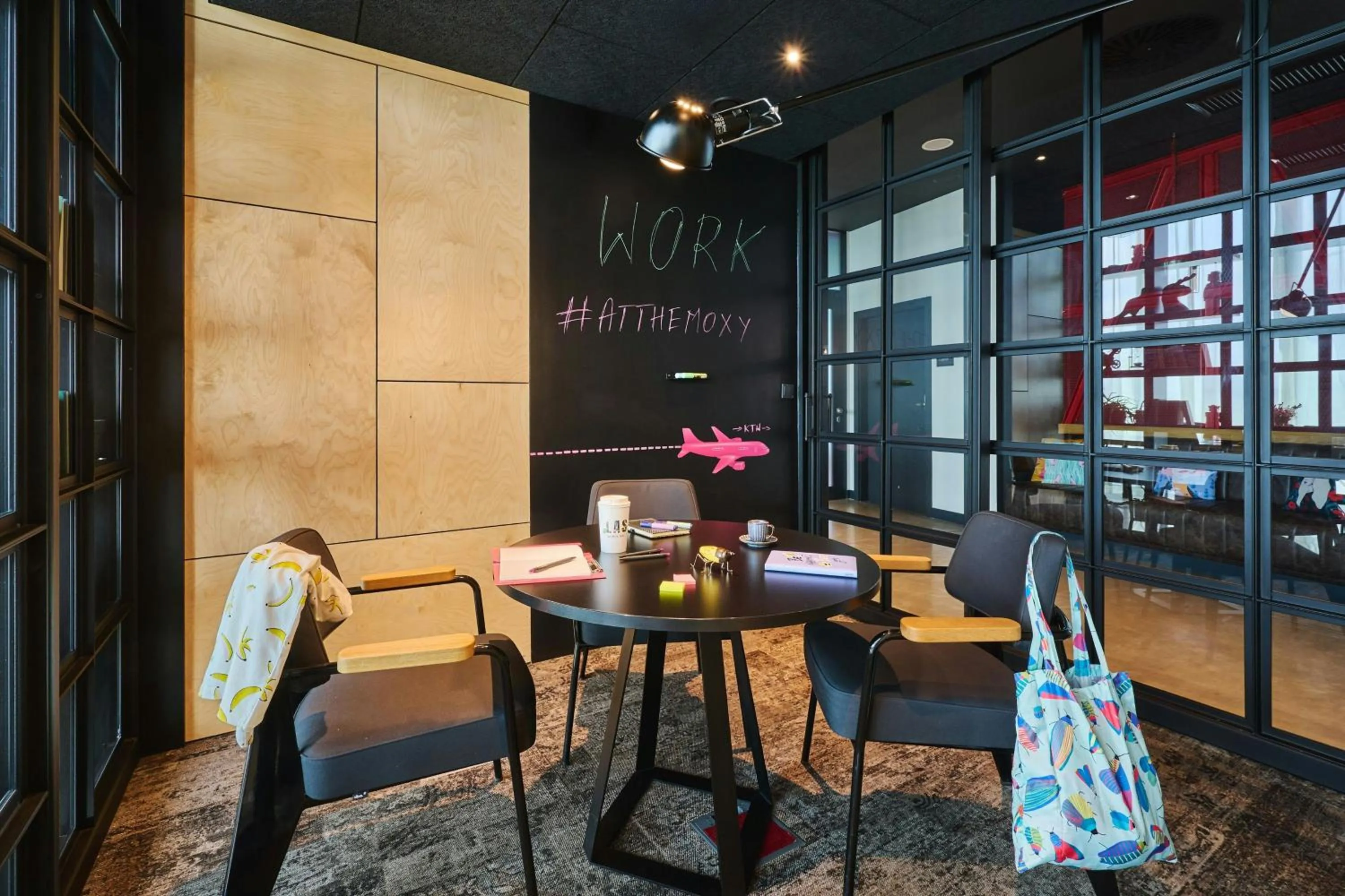 Meeting/conference room in Moxy Katowice Airport