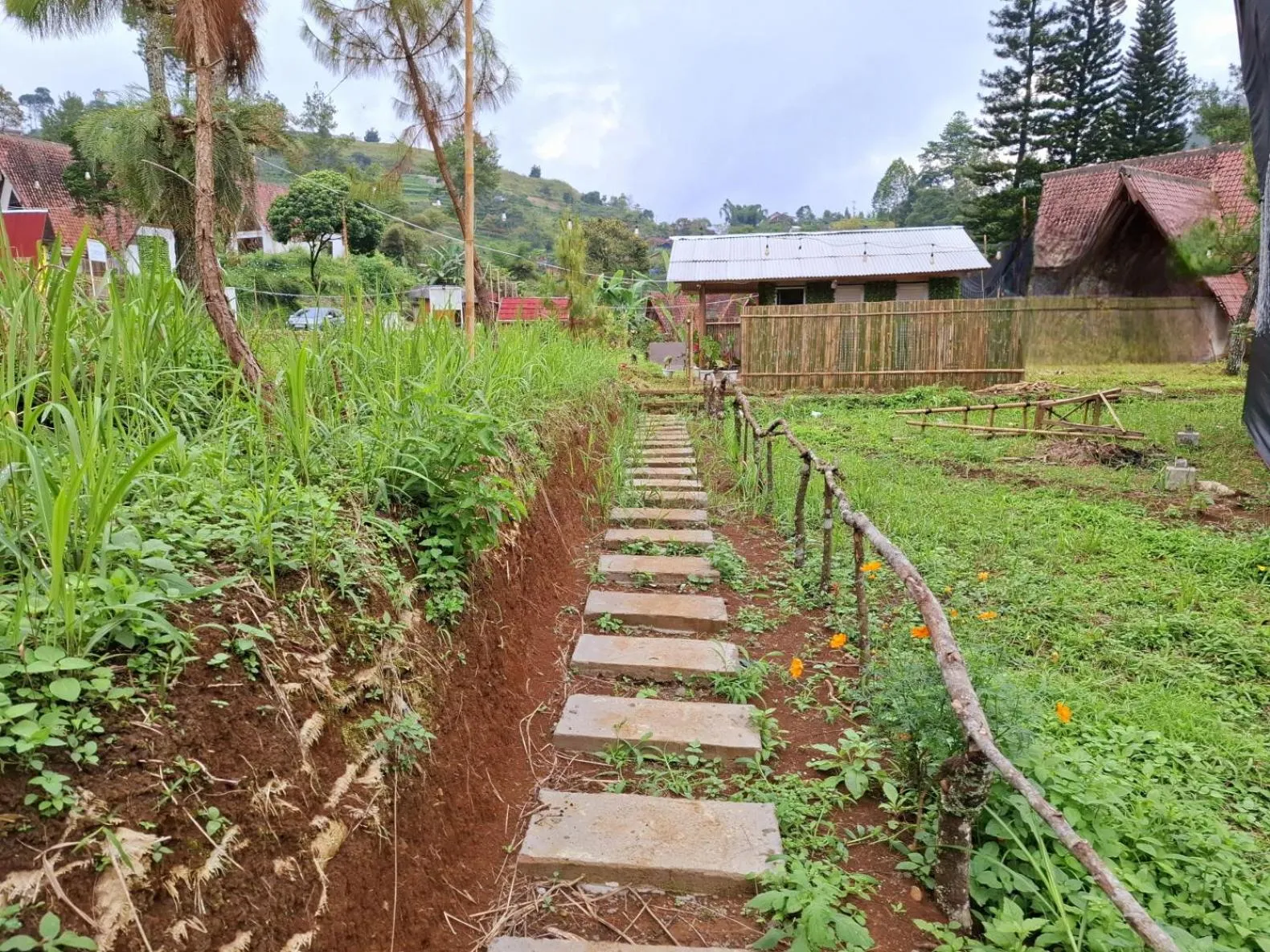 Natural landscape in Ciwidey Jungle Camp & Villa