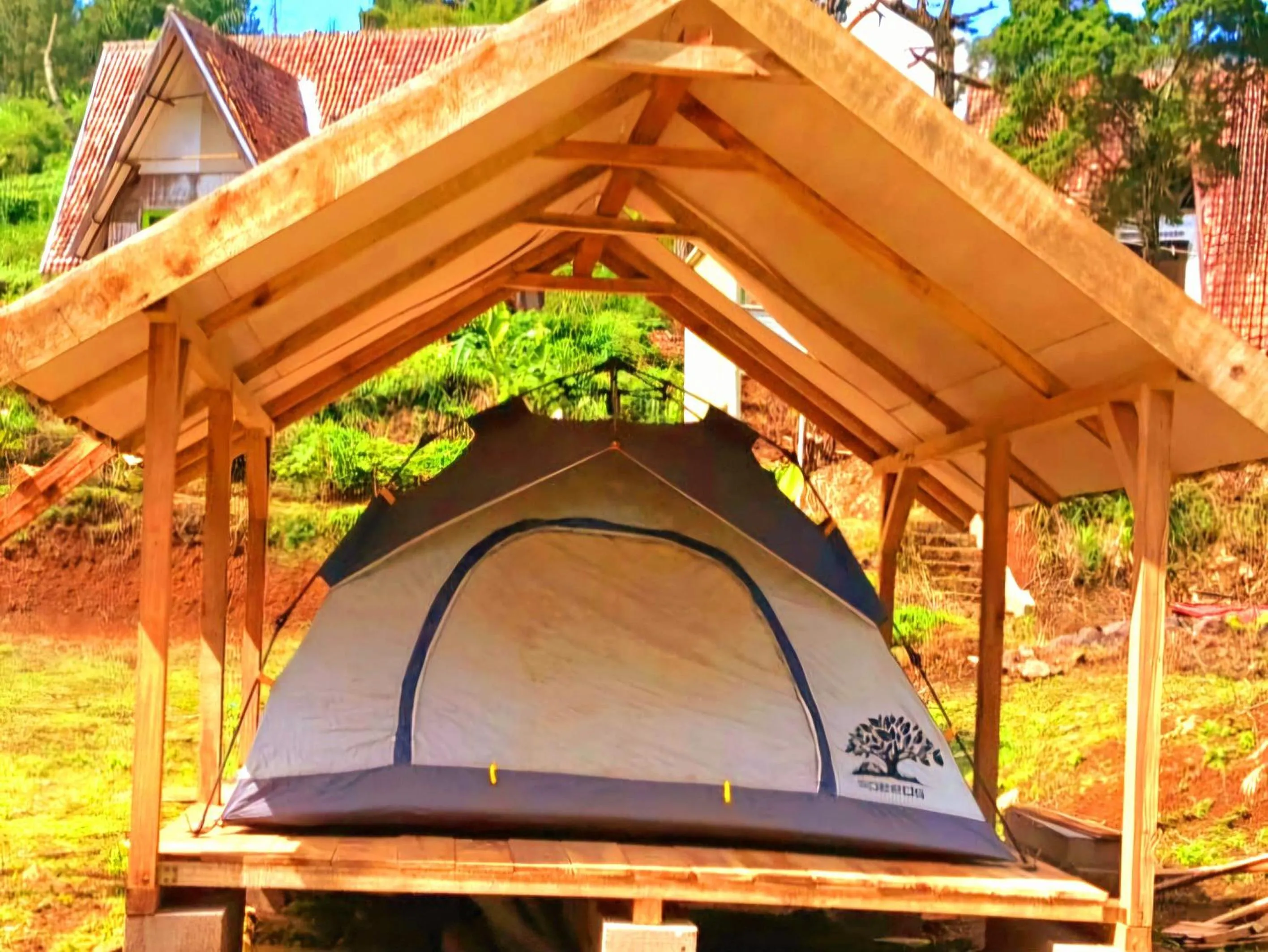 Property building in Ciwidey Jungle Camp & Villa