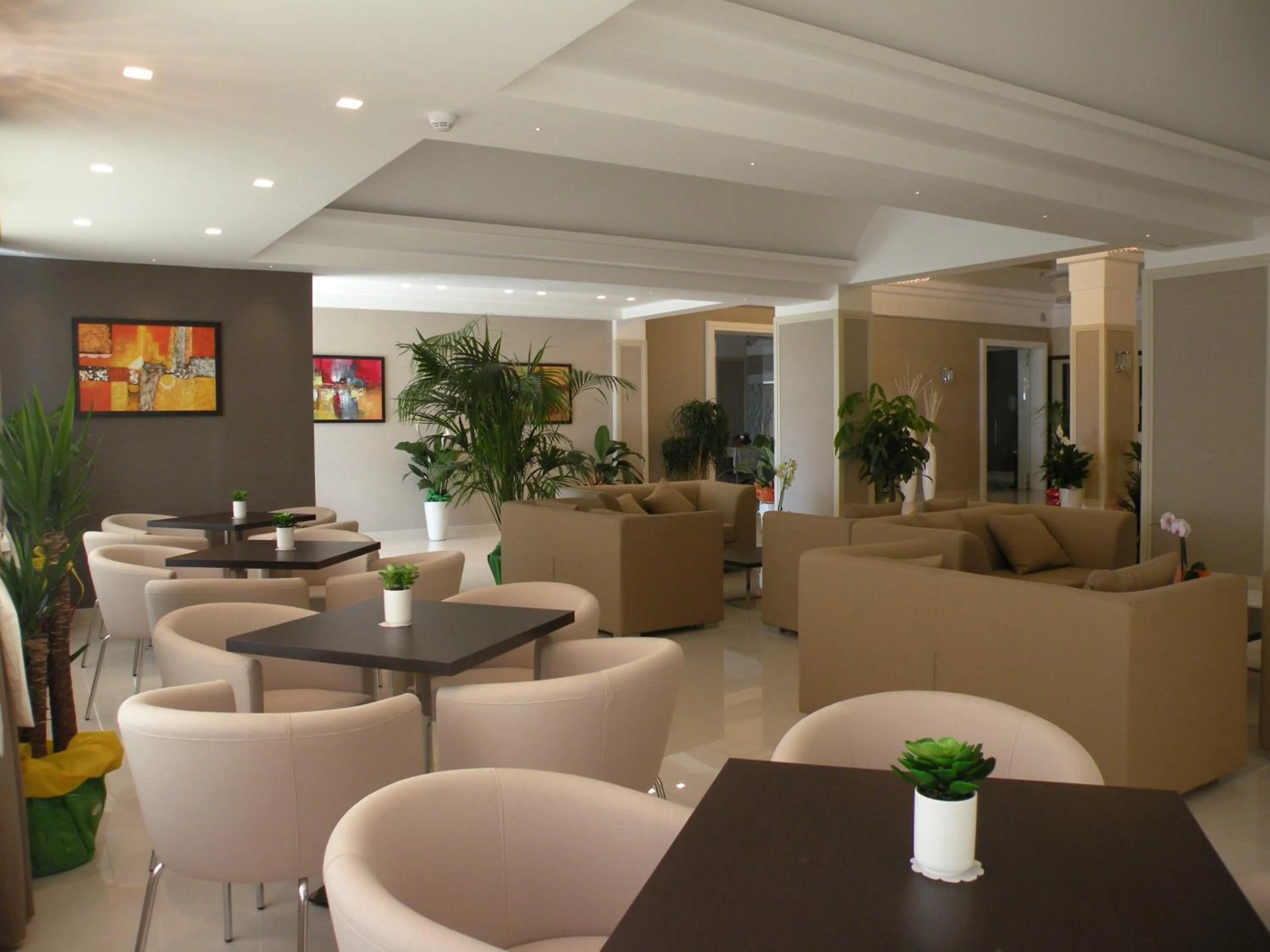 Communal lounge/ TV room in Hotel Delle Canne
