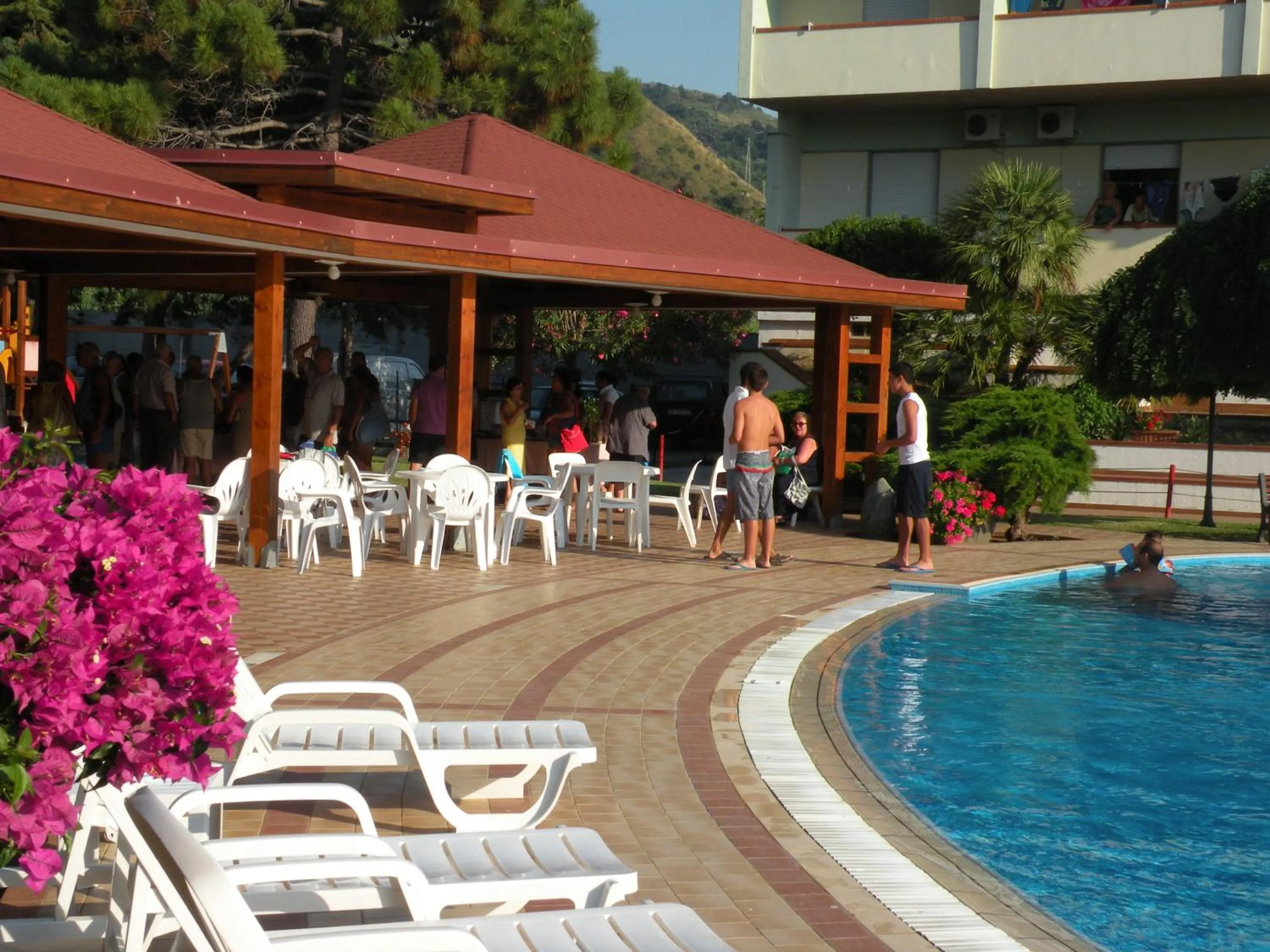 Swimming pool in Hotel Delle Canne